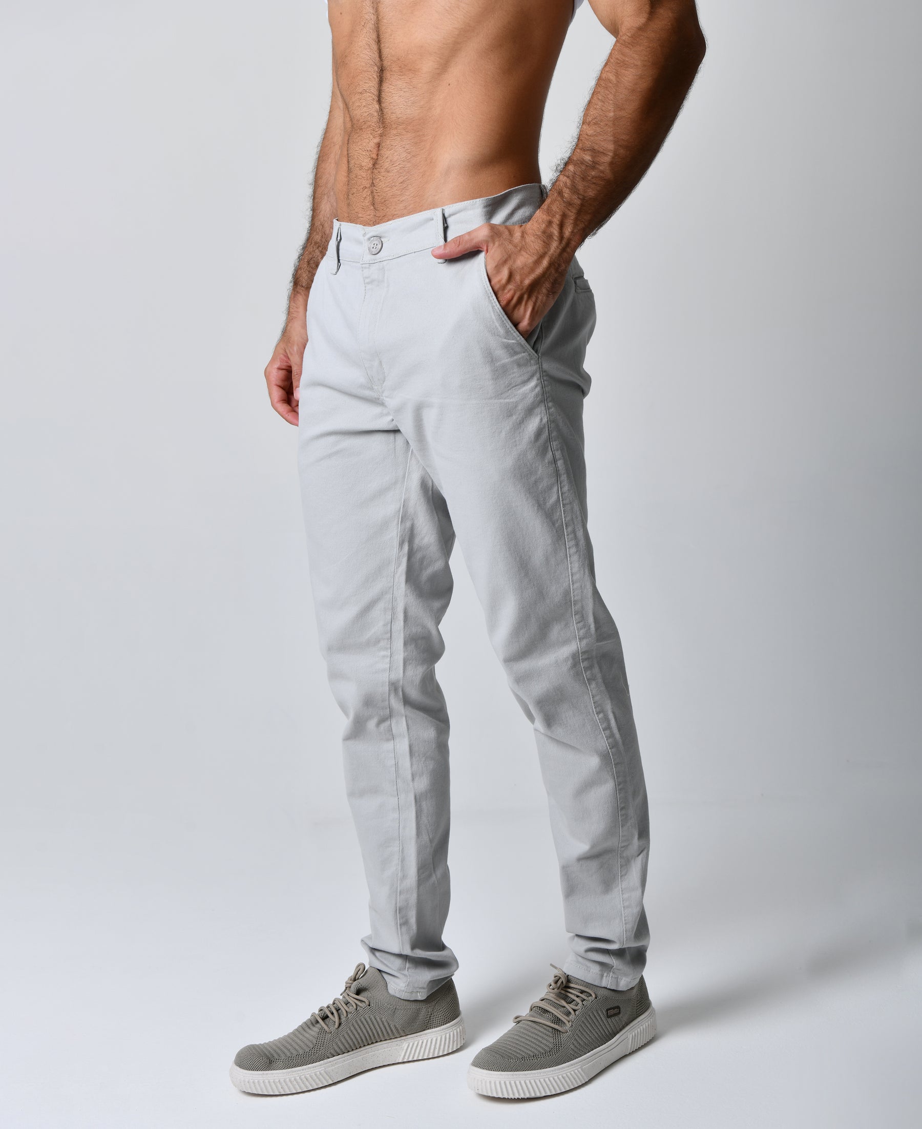 Calça Cimentada Slim Fit HiLL cod 000004