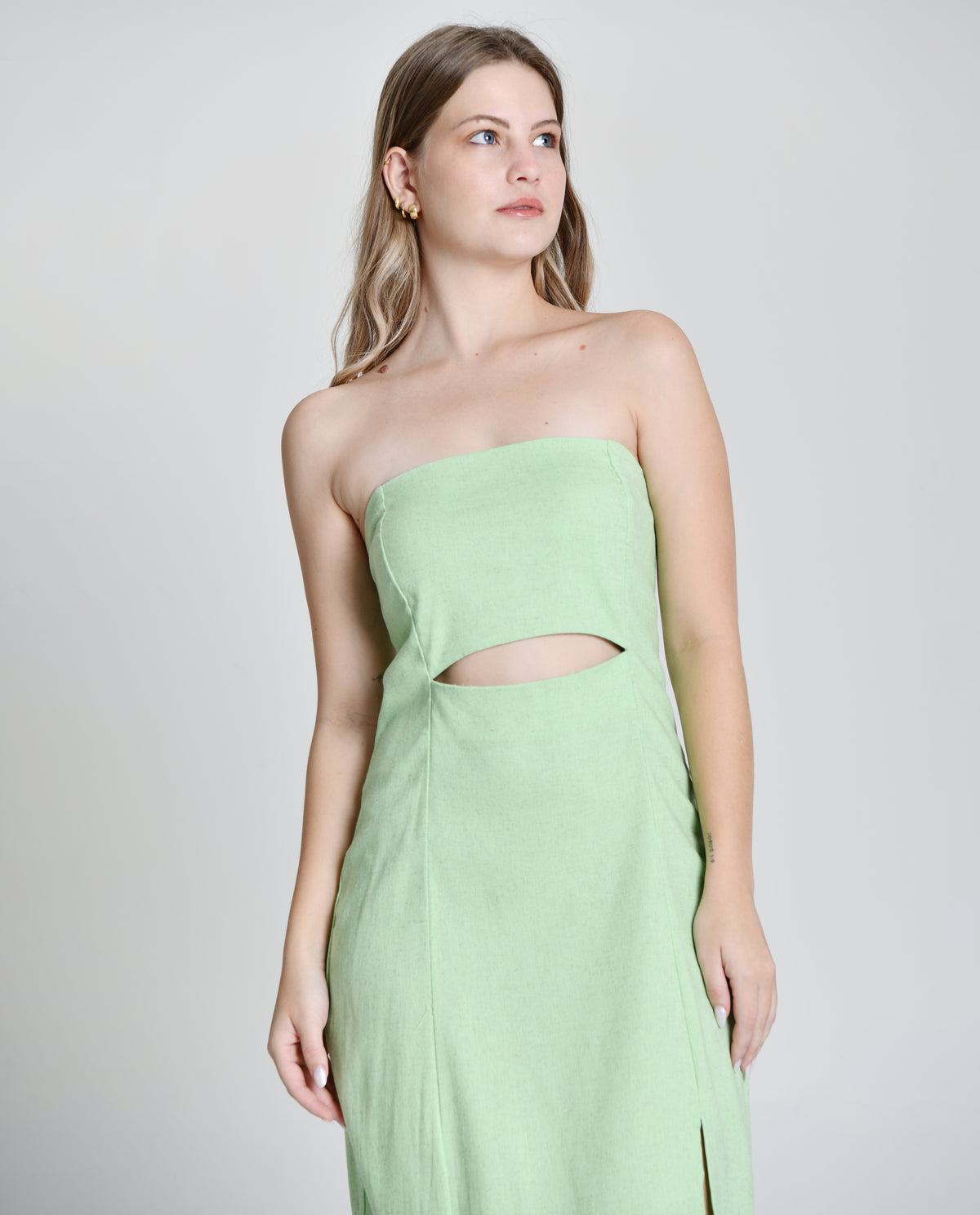 Vestido Midi Linho 6000967