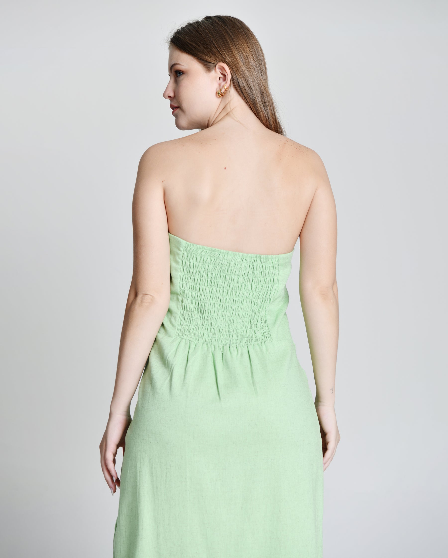 Vestido Midi Linho 6000967