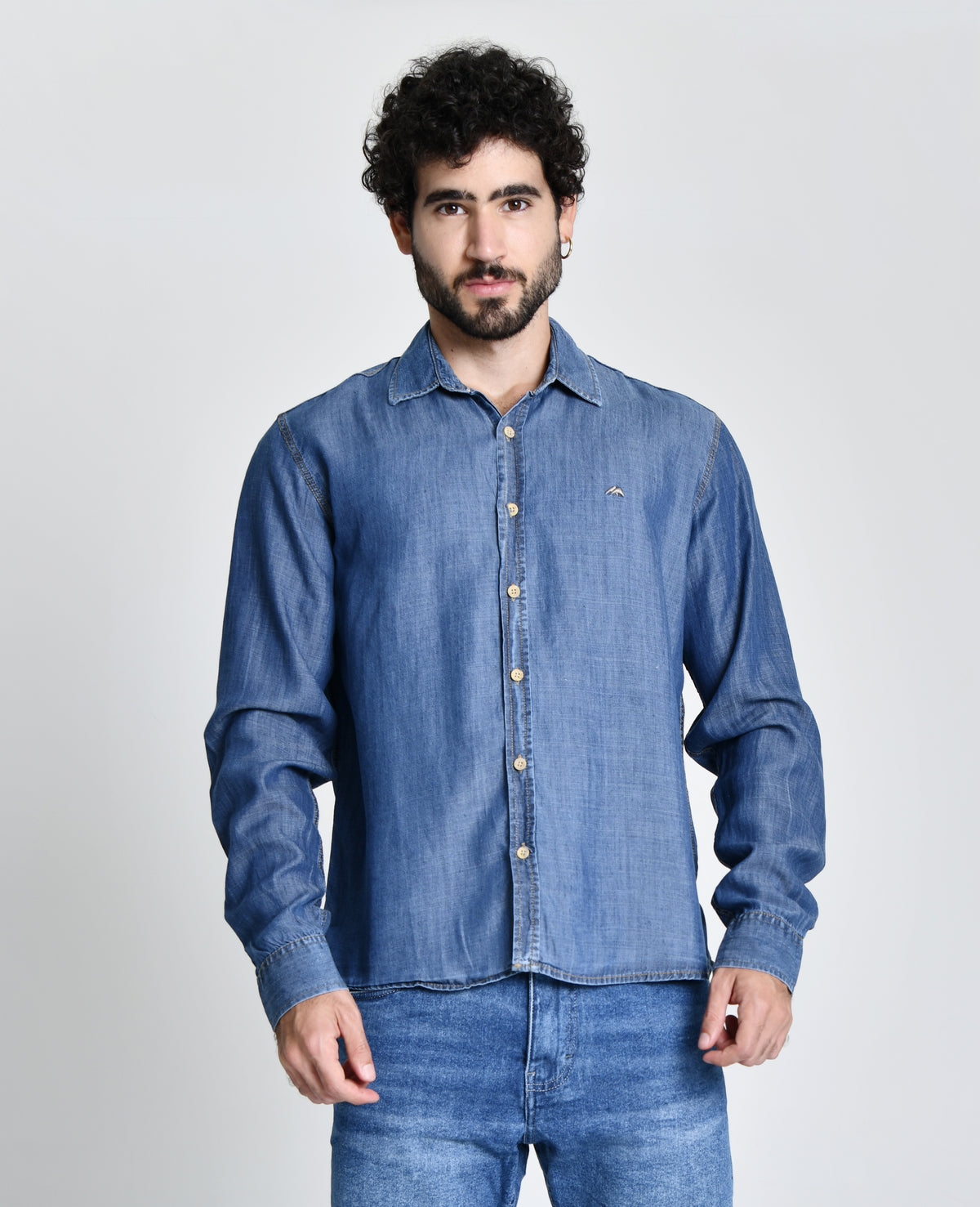 Camisa Masculina Jeans 24103
