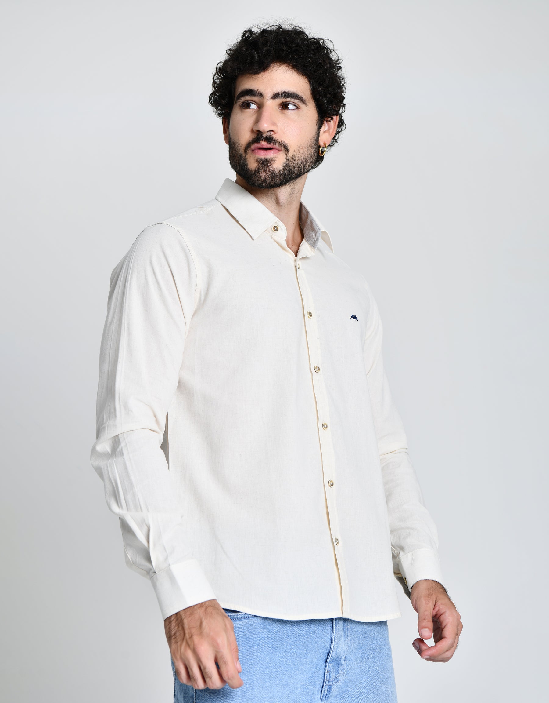 Camisa Masculina Social Linho 23542
