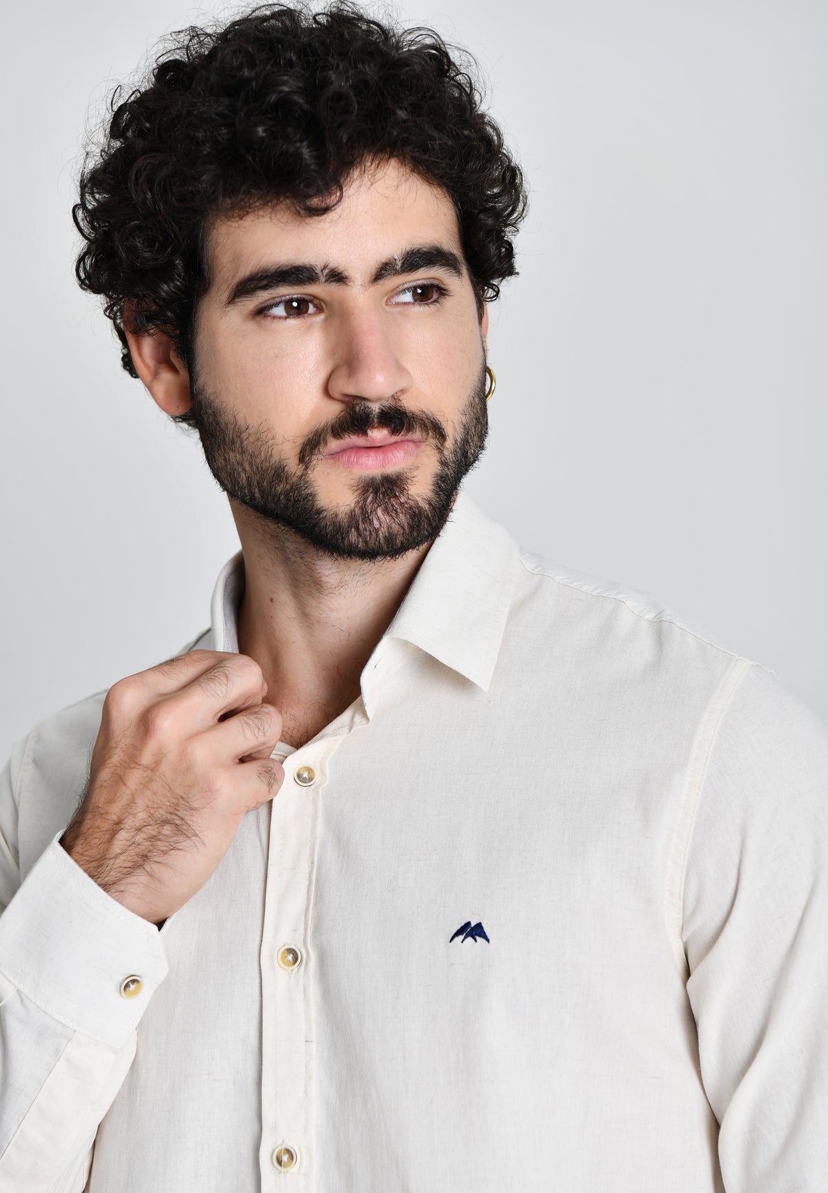 Camisa Masculina Social Linho 23542