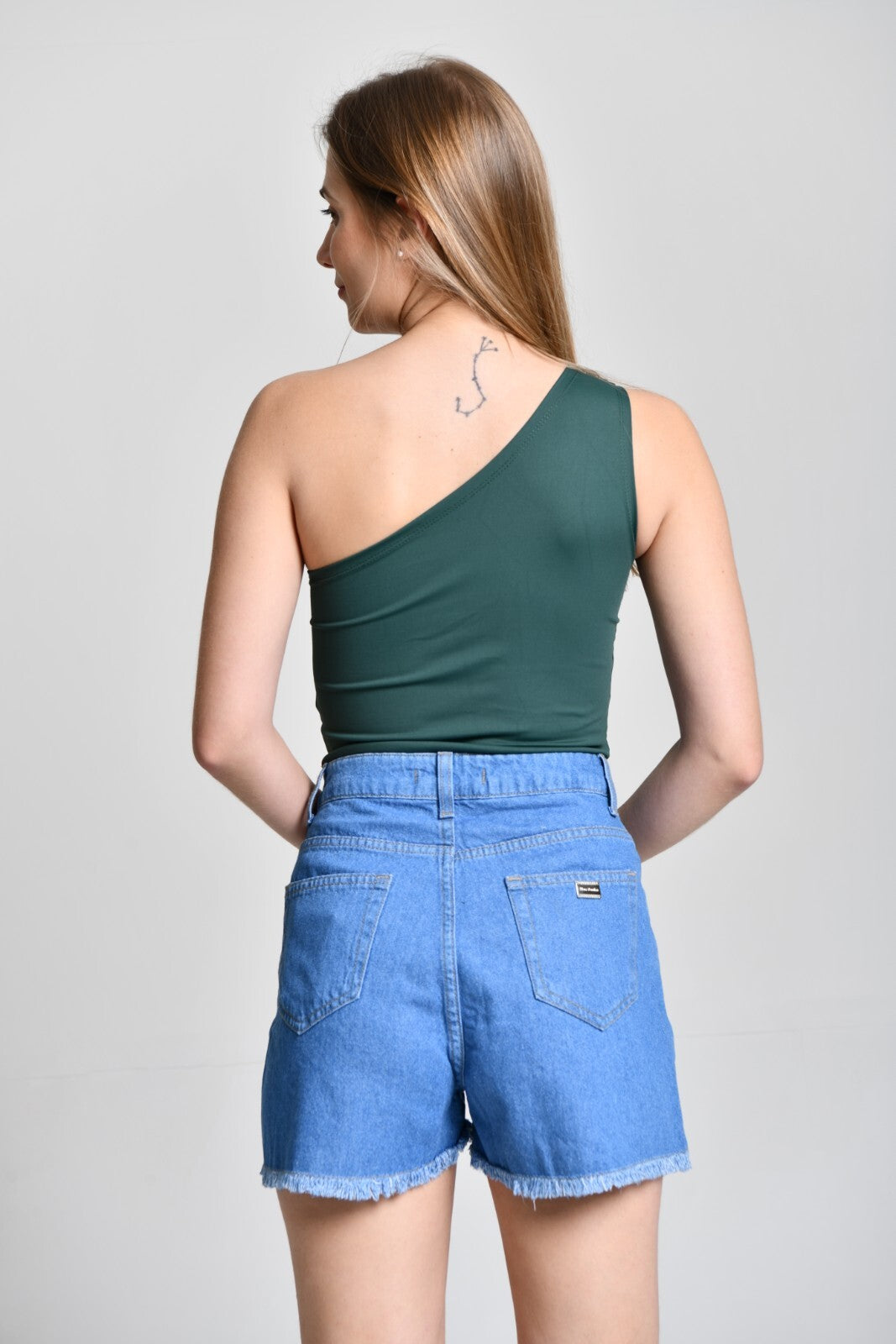 Short Fem Jeans Com Brilho HiLL cod 000053