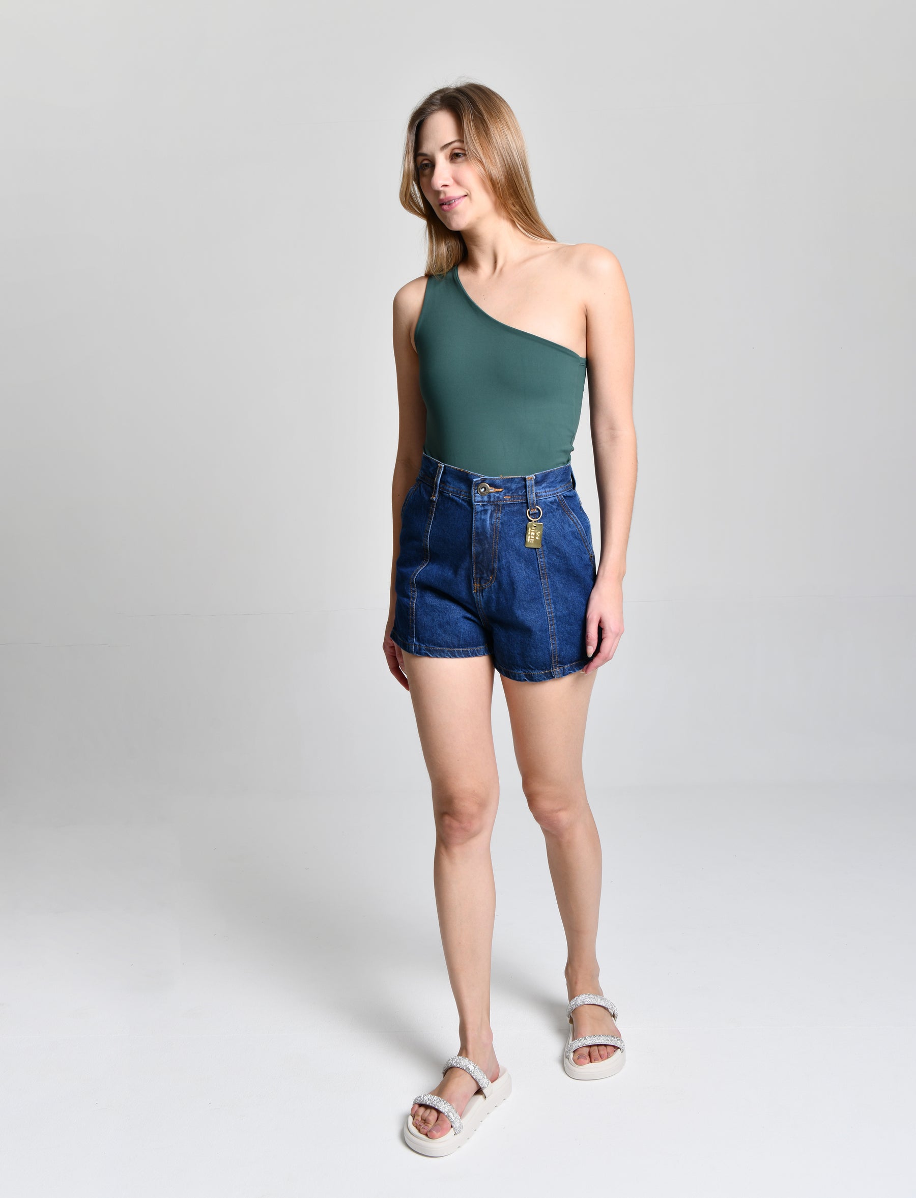 Short Fem Linha Mom Basic HiLL cod 6000639