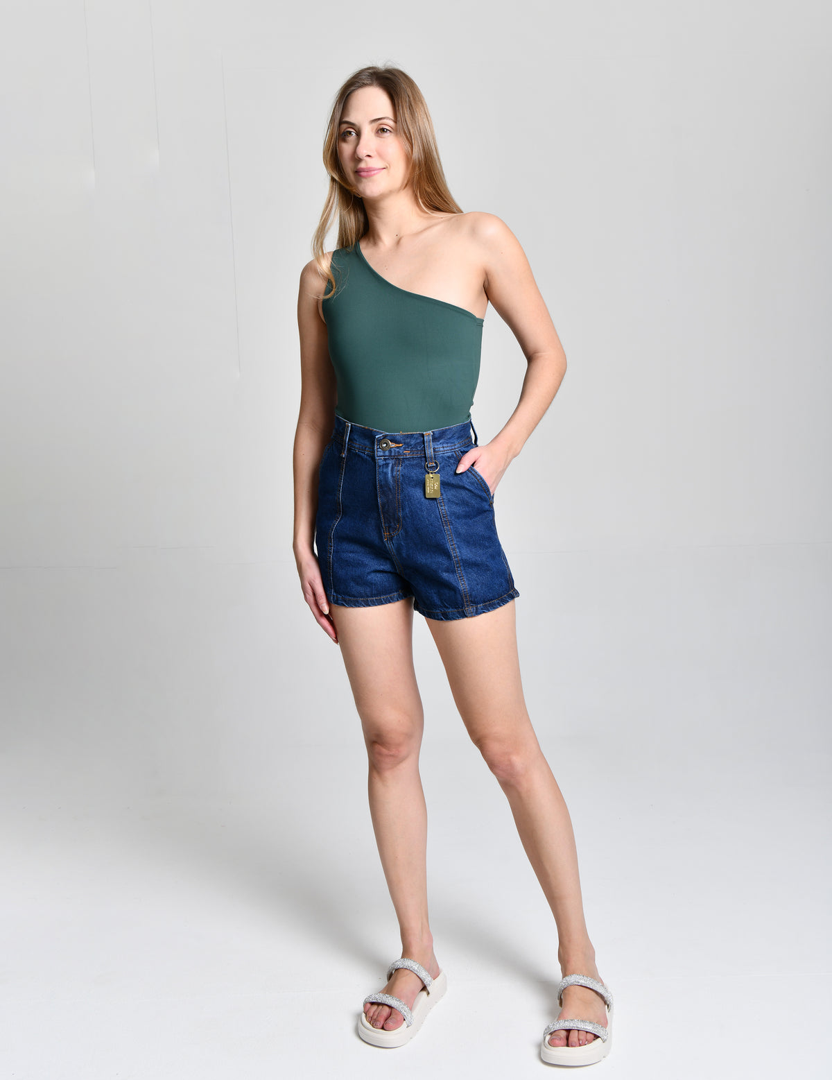 Short Fem Linha Mom Basic HiLL cod 6000639