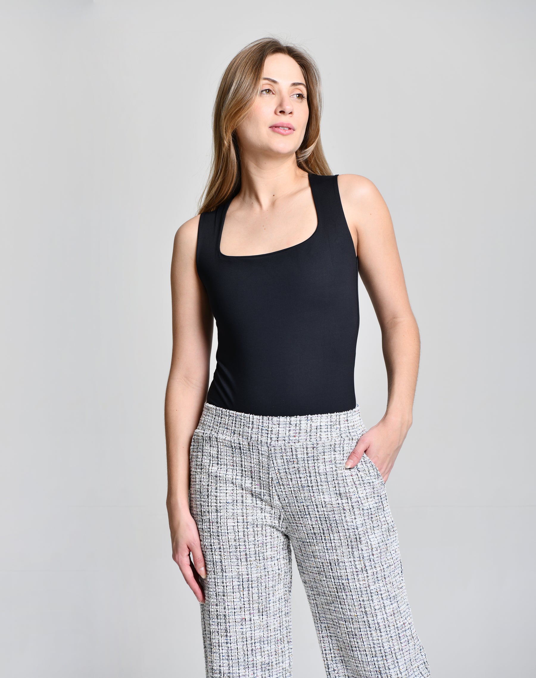 Calça Fem Lurex Brilhante Ultra Luxo cod 000398