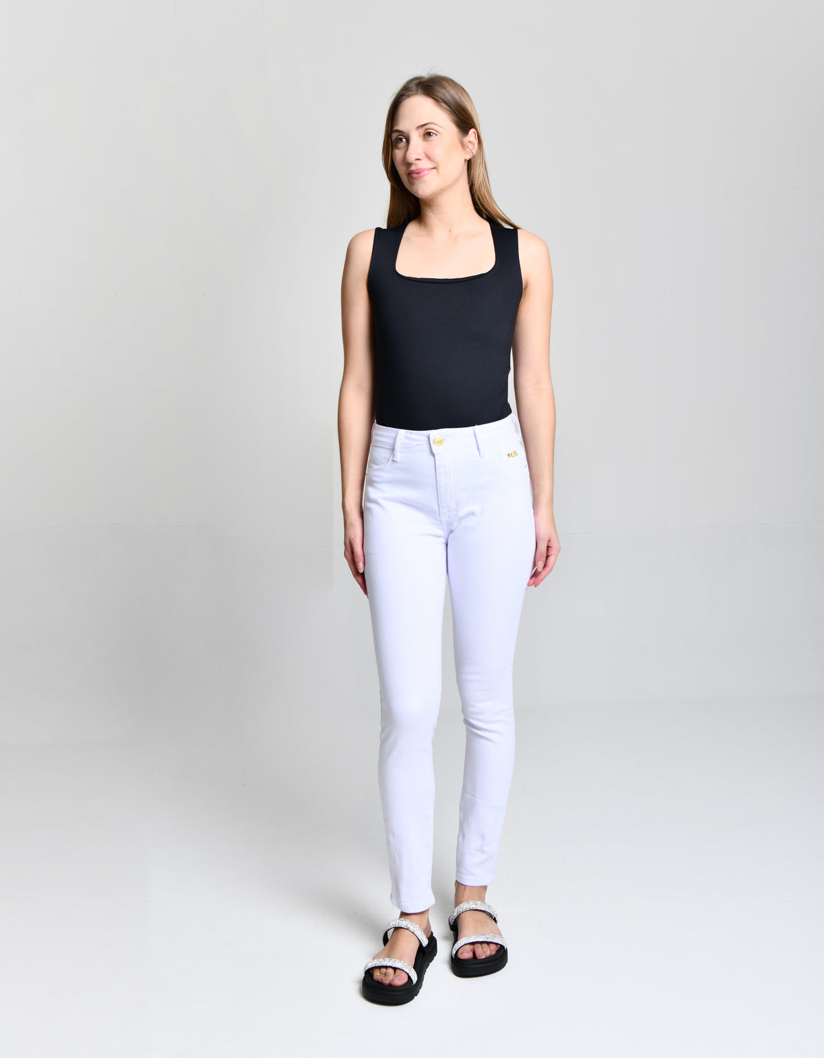 Calça Fem Jeans Skinny Neve cod 000076