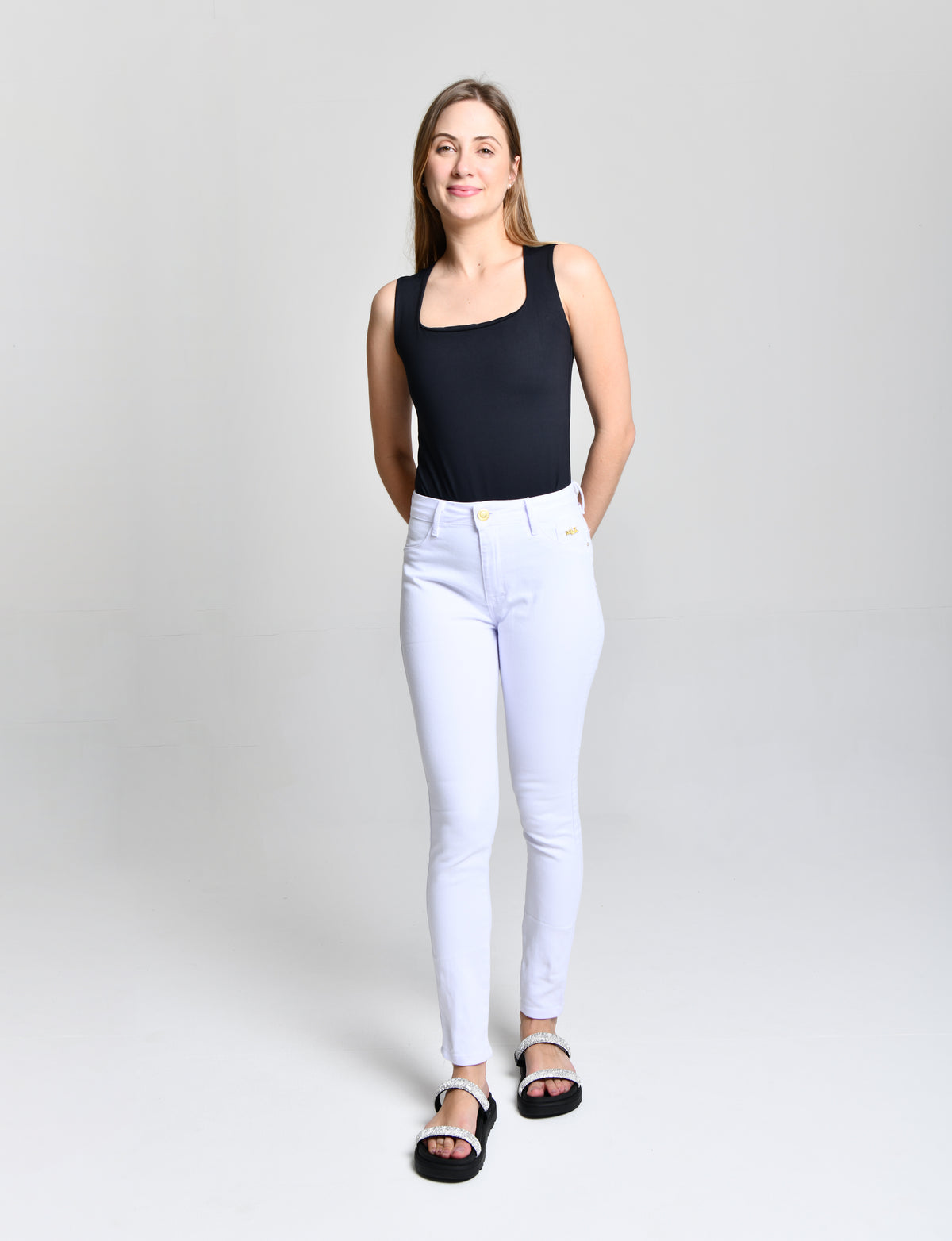 Calça Fem Jeans Skinny Neve cod 000076