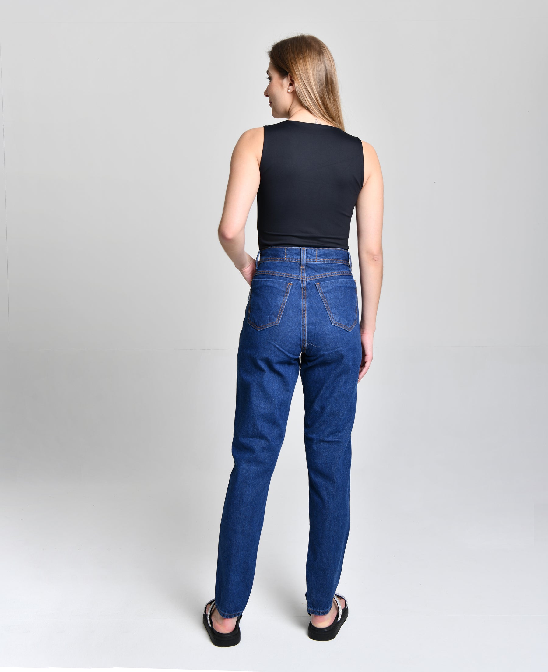Calça Fem Linha Mom Jeans cod 000340