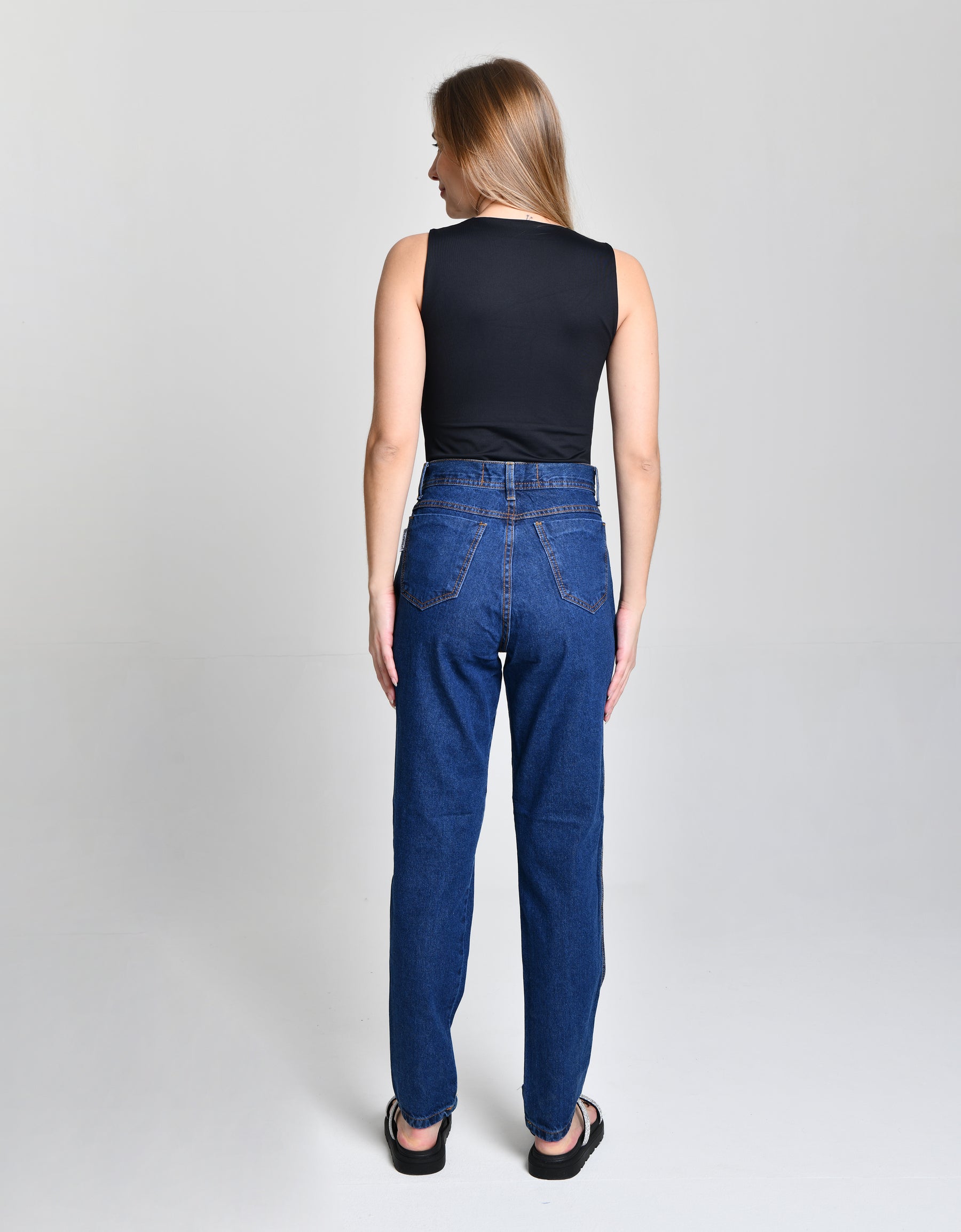Calça Fem Linha Mom Jeans cod 000340