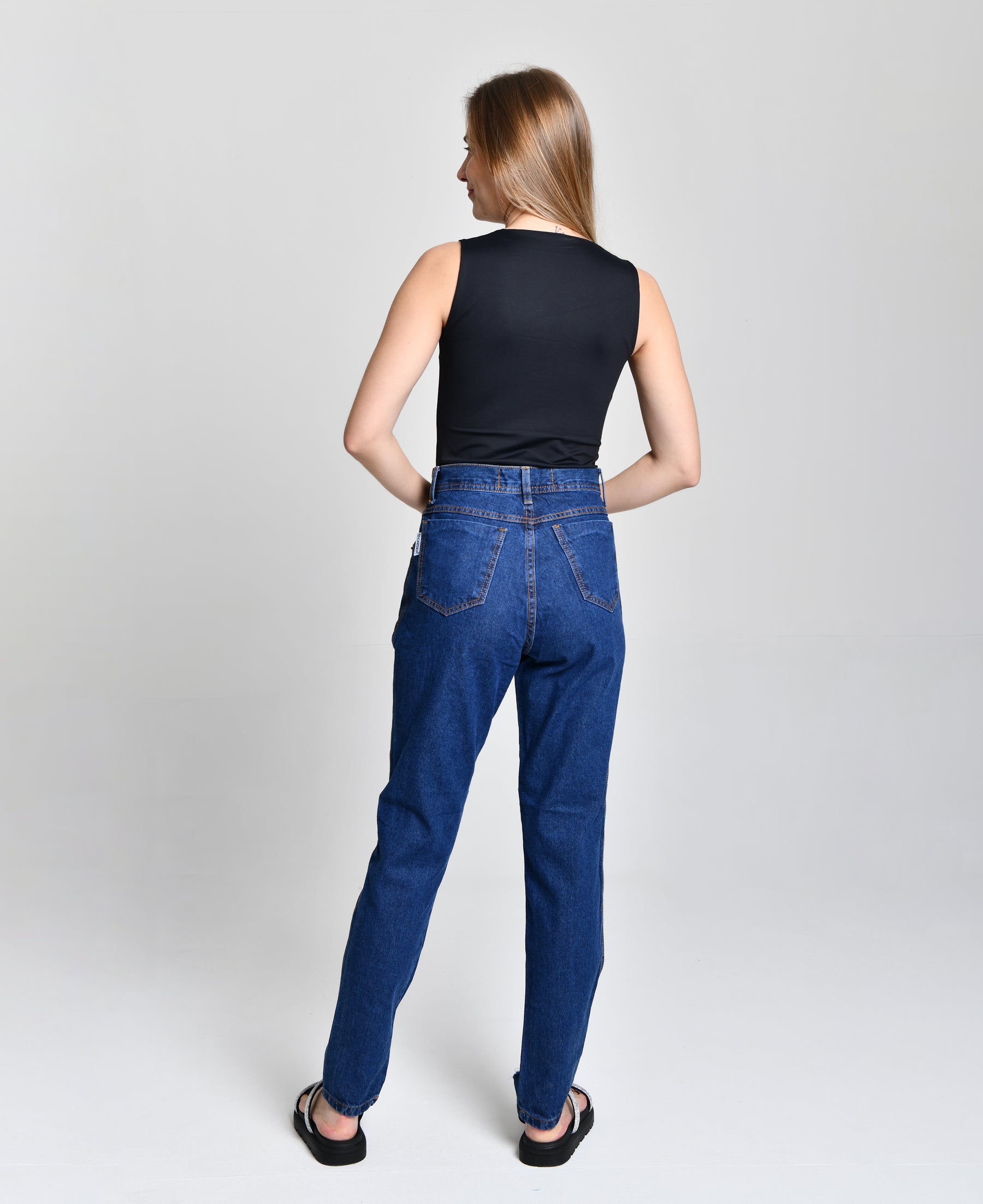 Calça Fem Linha Mom Jeans cod 000340