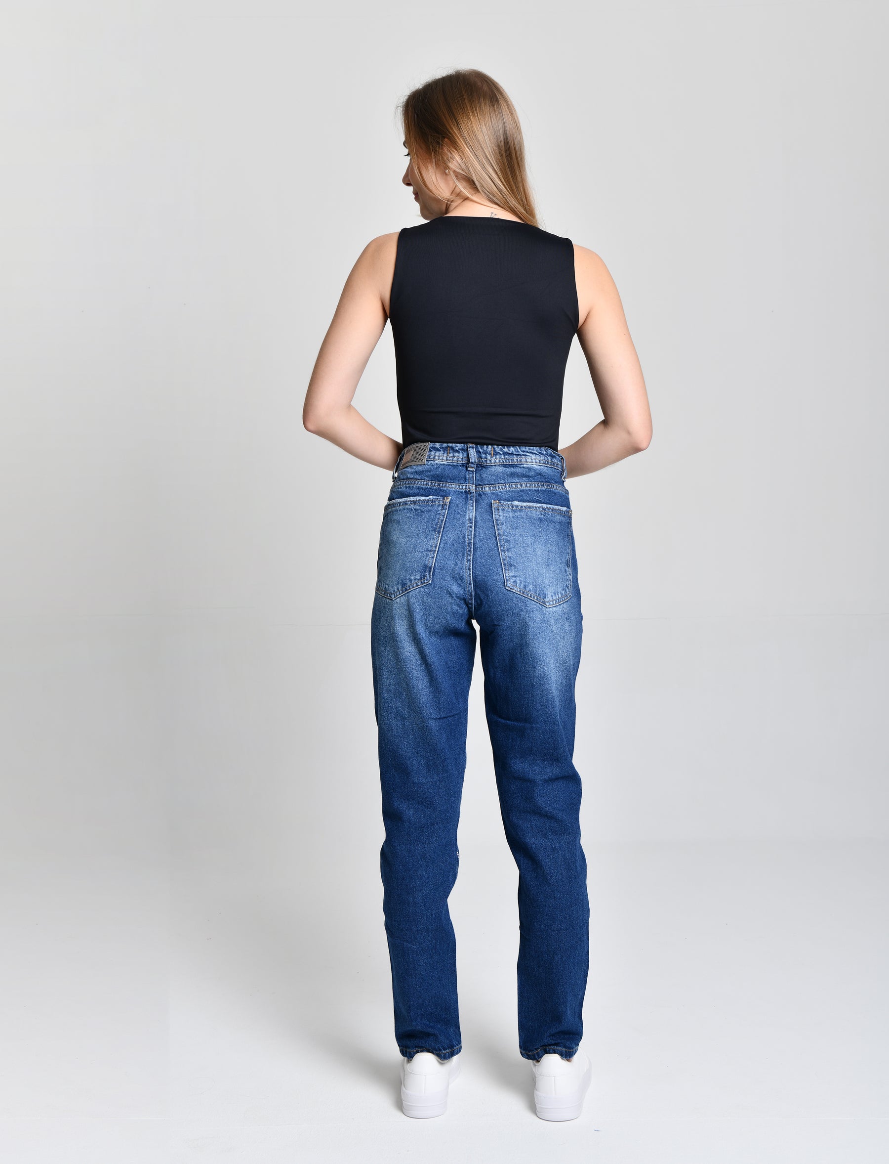 Calça Fem Com Strass cód.000142