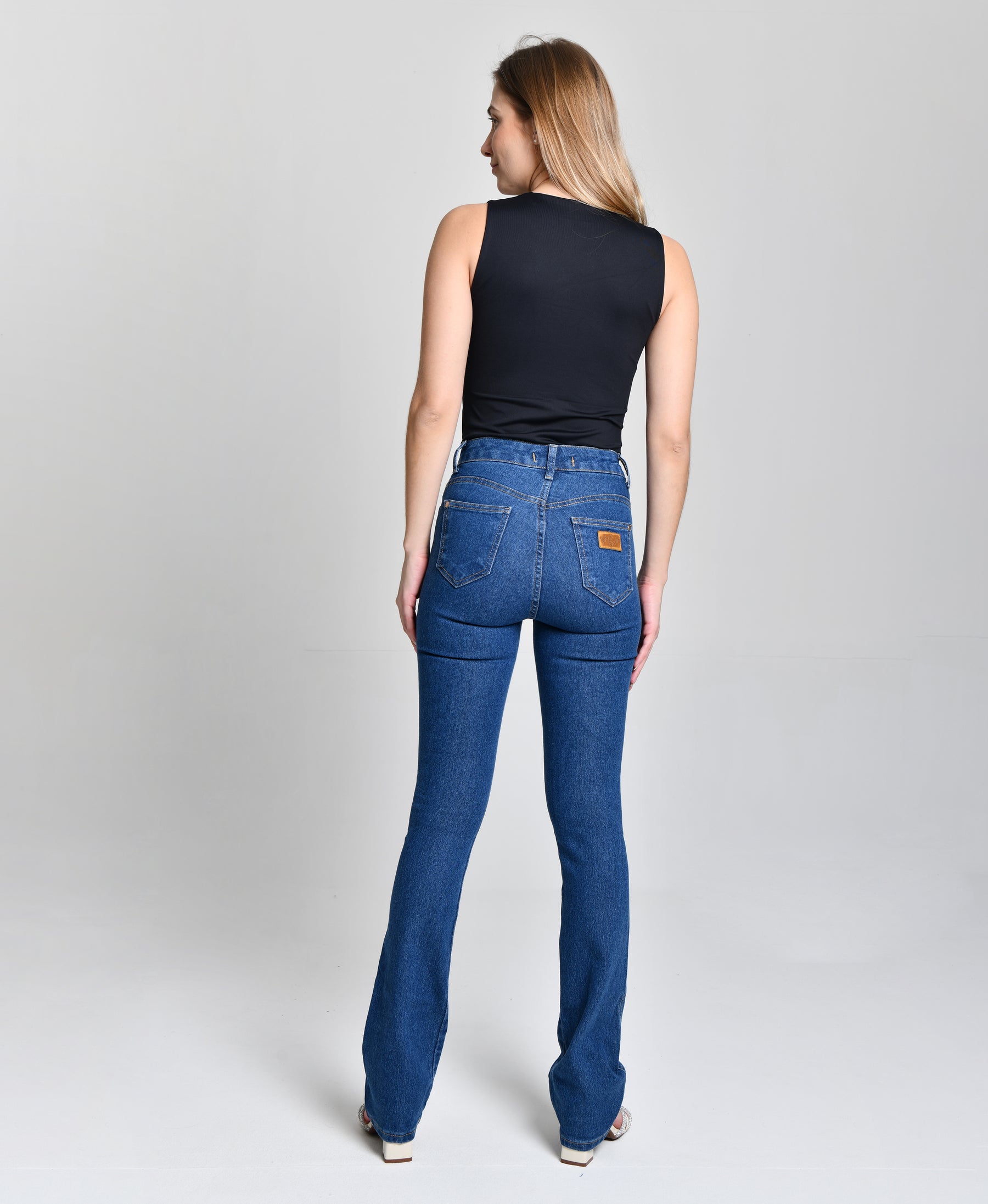 Calça Jeans Country Cinza Escuro cod 000071