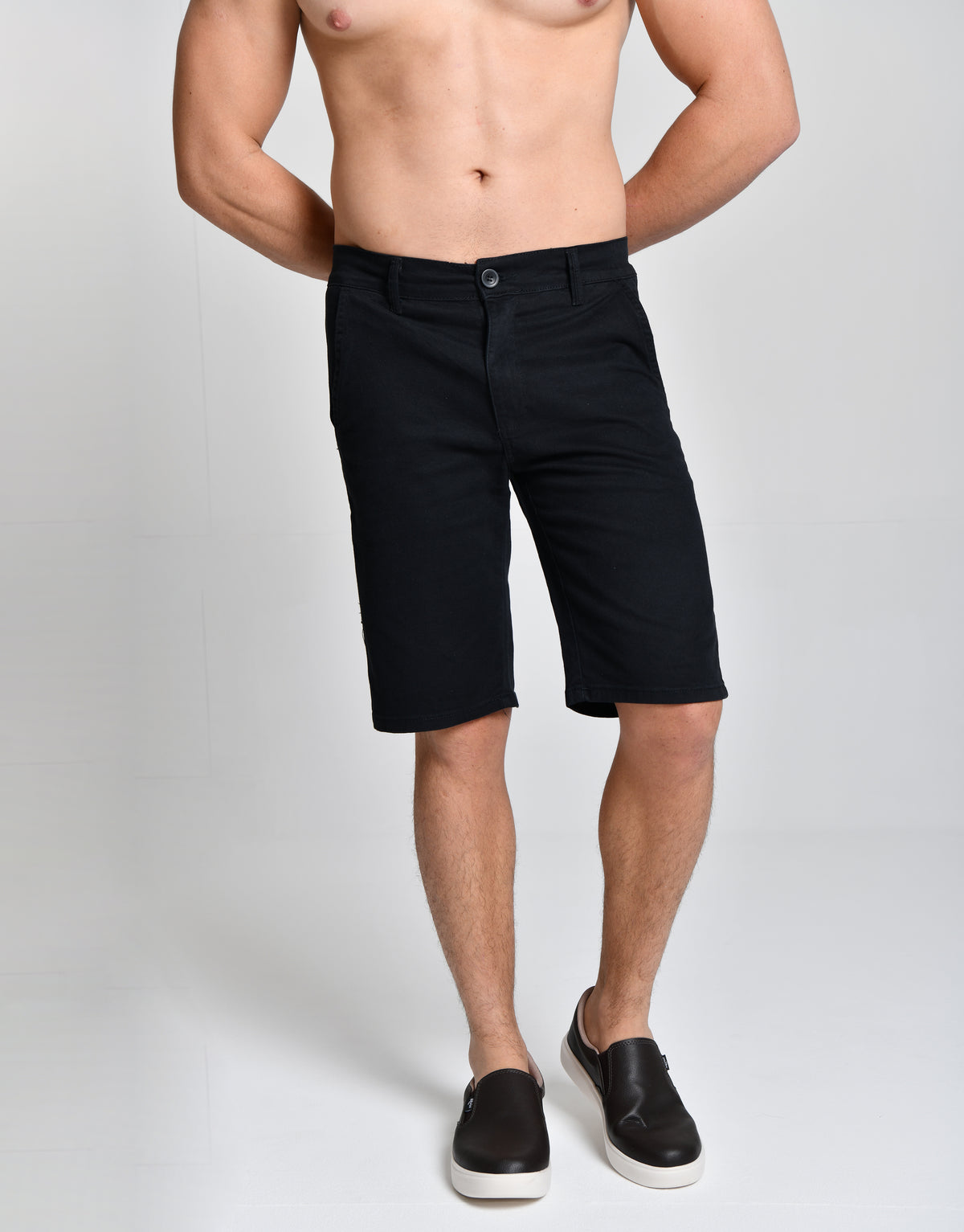 Bermuda Slim Fit Alto Padrão cod 000039