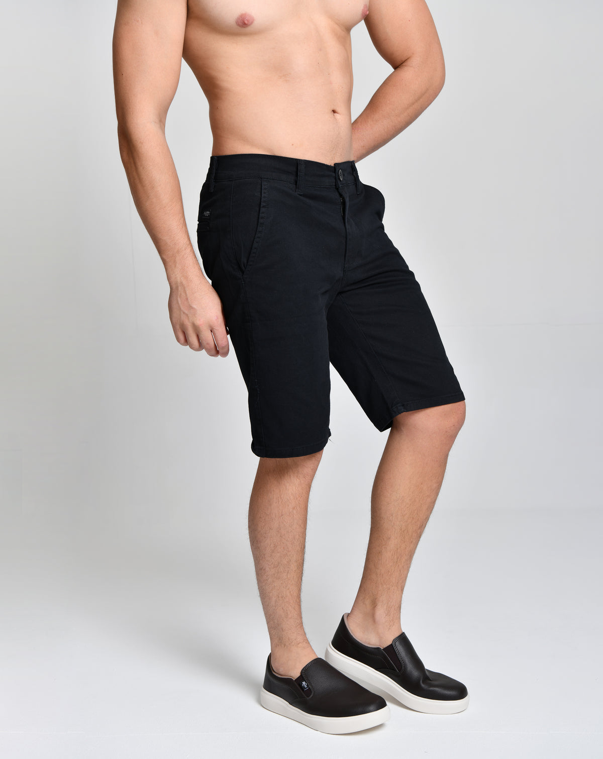 Bermuda Slim Fit Alto Padrão cod 000039