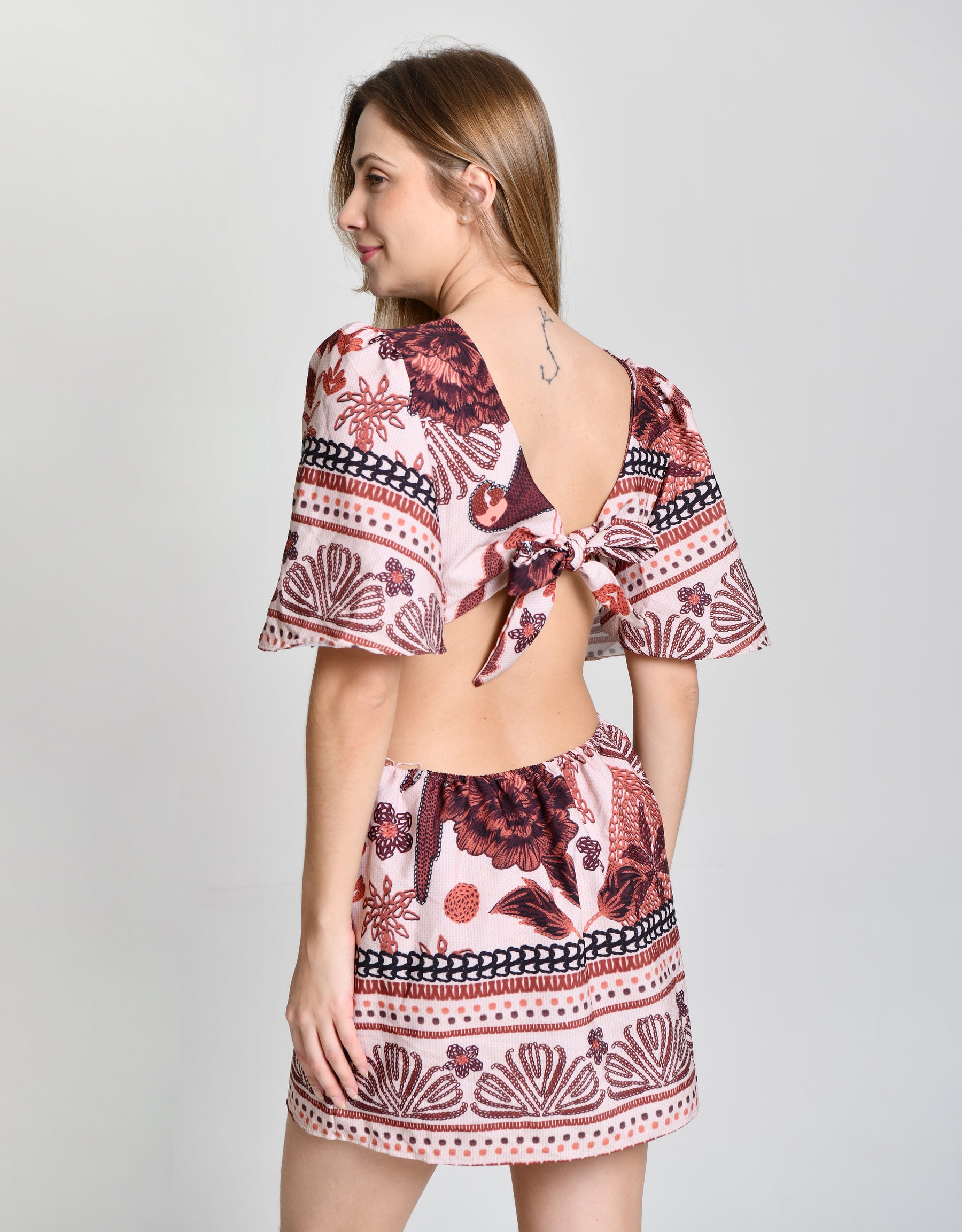Vestido Estampado Gring