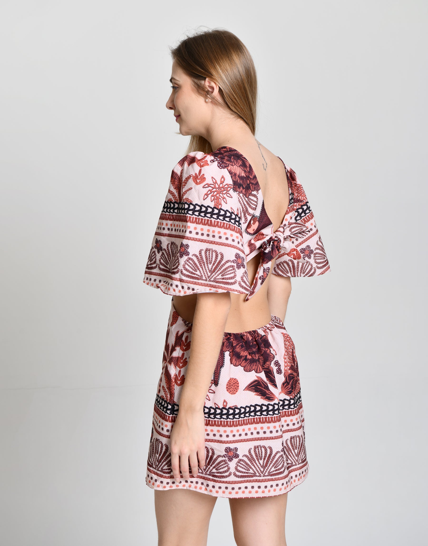 Vestido Estampado Gring
