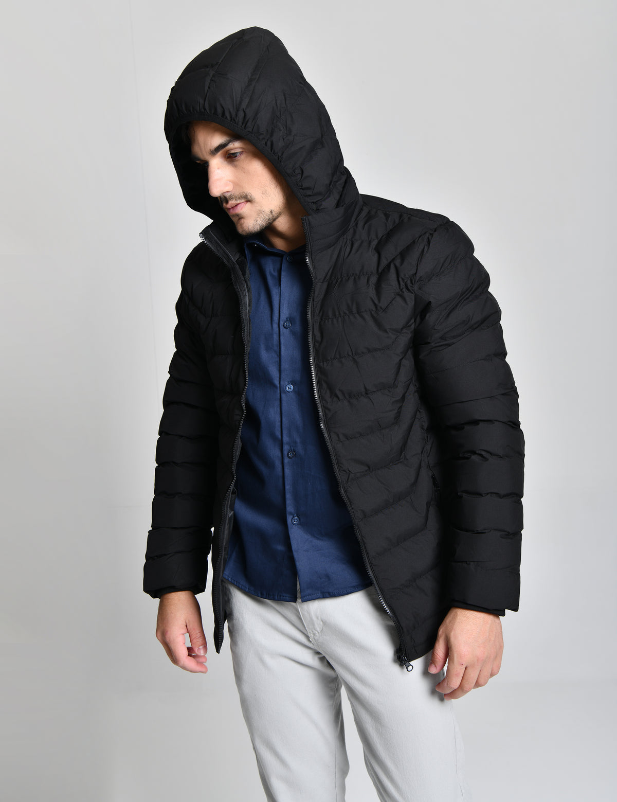 Jaqueta Preta Camu HiLL cod 000457