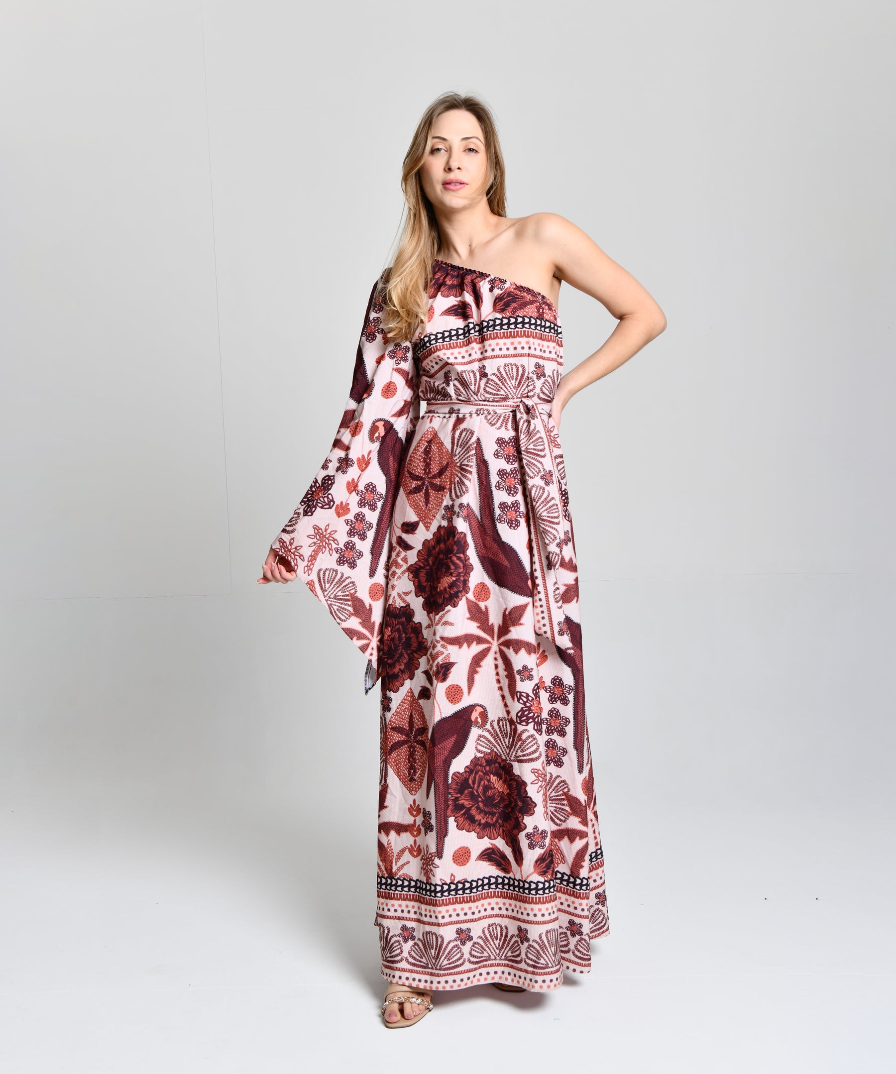 Vestido Fauna Estampado cod 000255