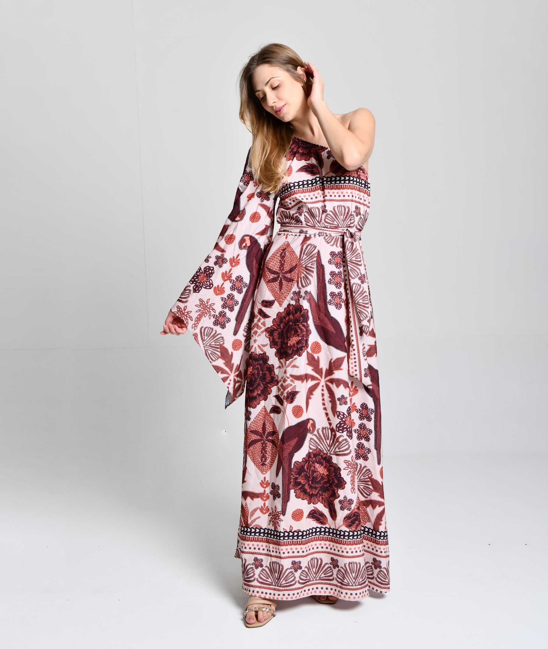 Vestido Fauna Estampado cod 000255