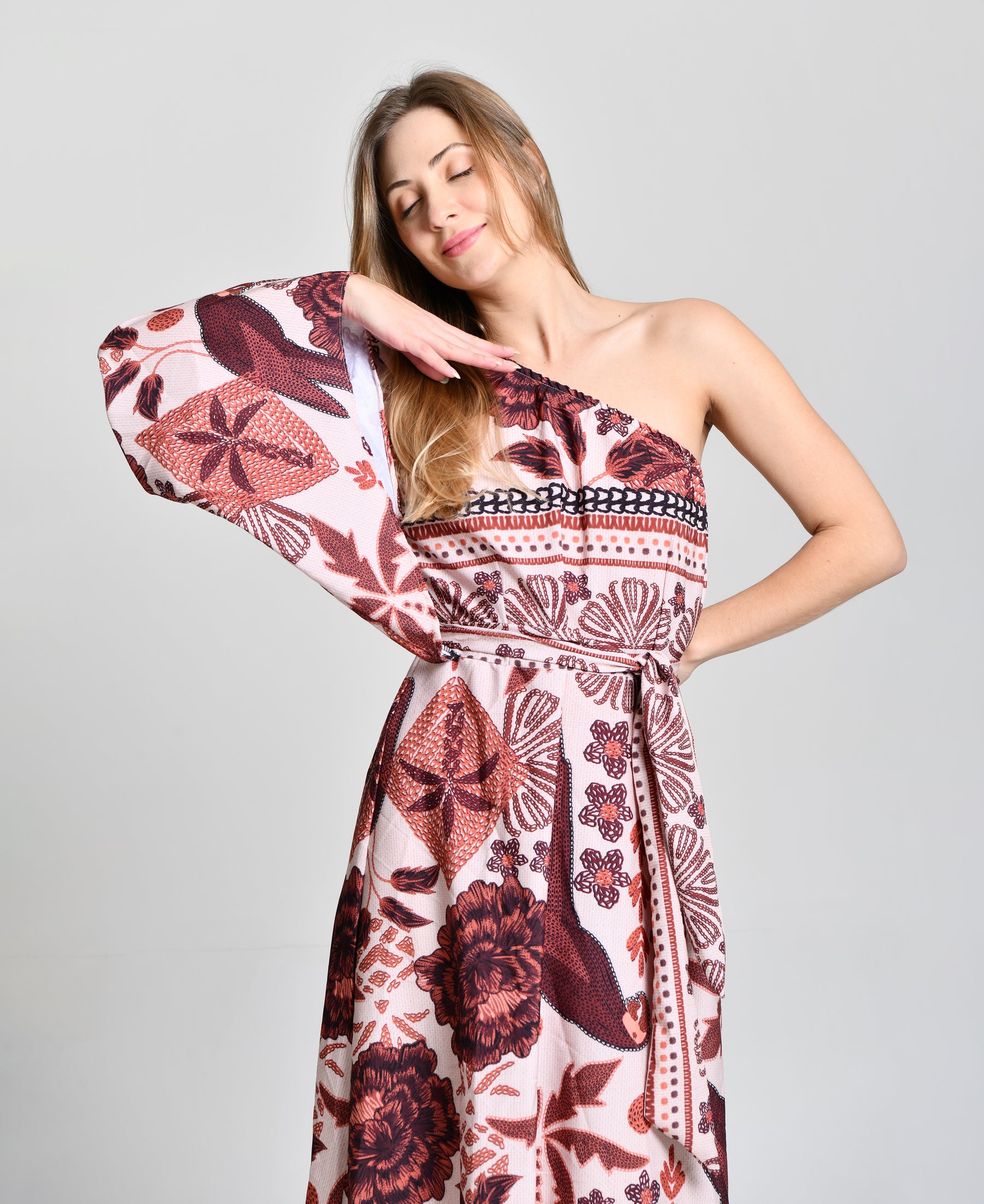 Vestido Fauna Estampado cod 000255