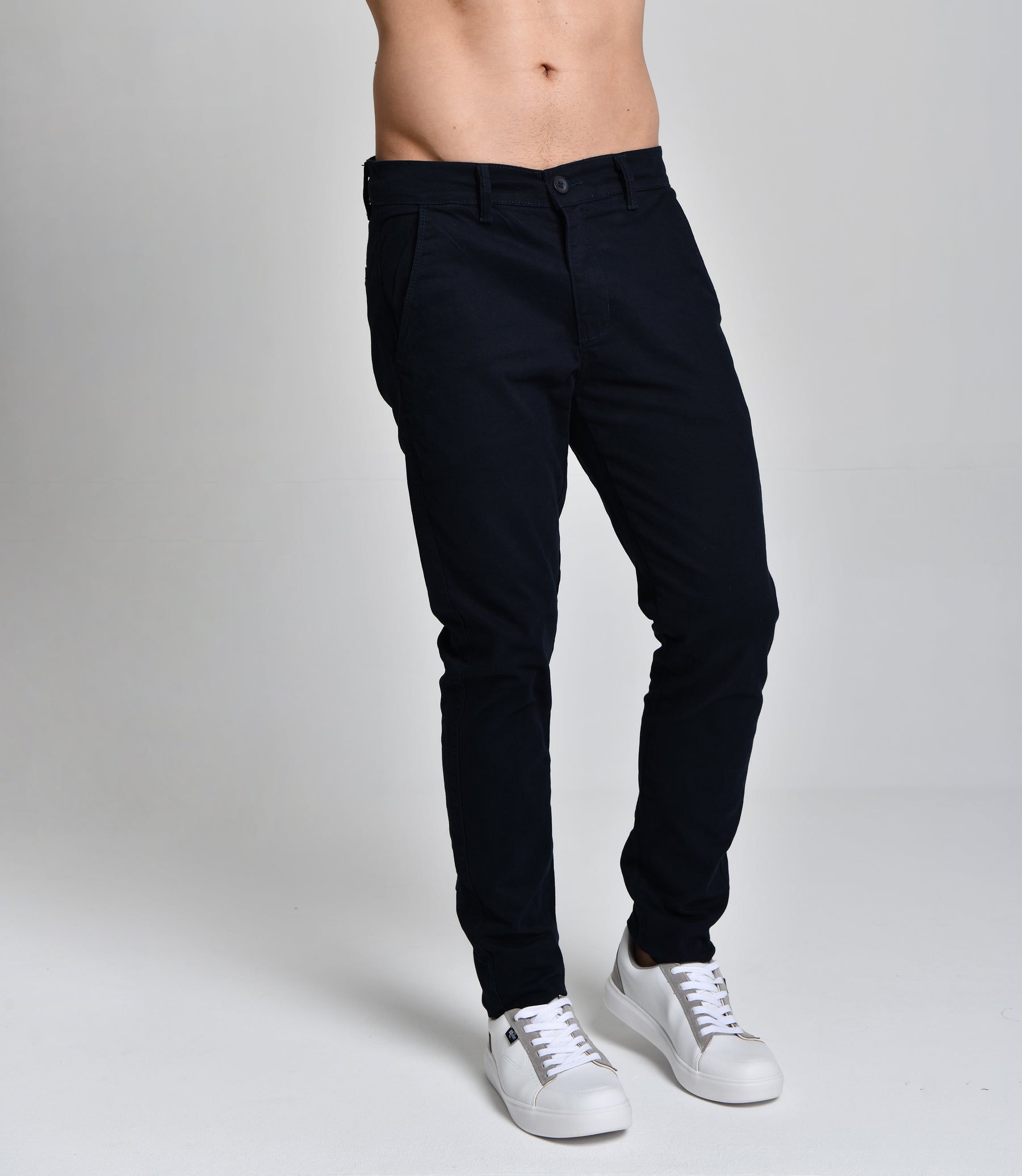 Calça Azul Escuro Slim Fit HiLL cod 000033