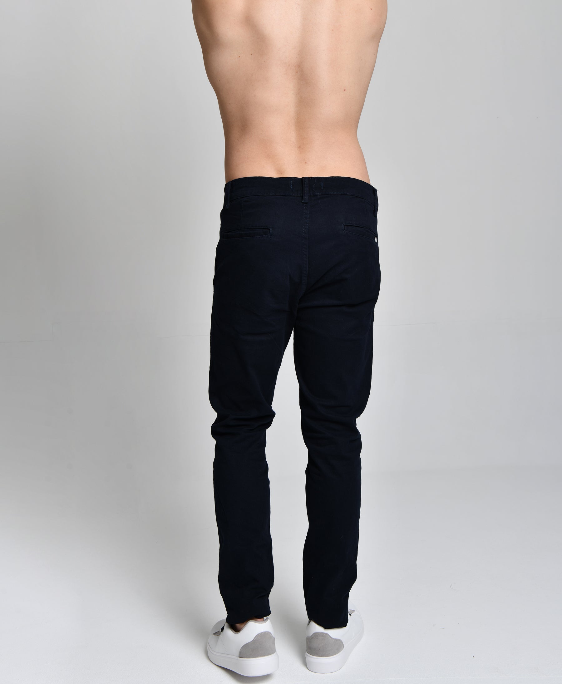Calça Azul Escuro Slim Fit HiLL cod 000033