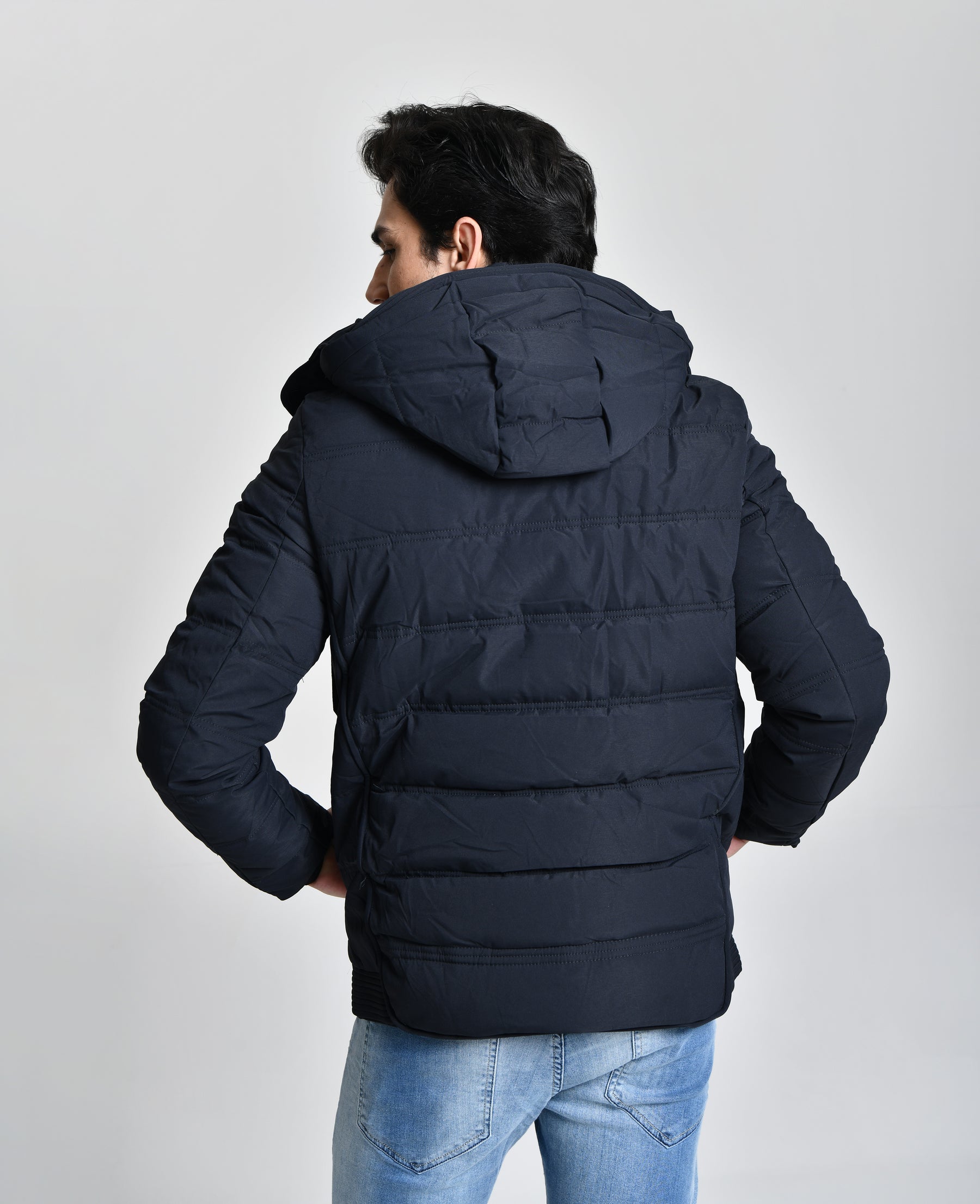 Jaqueta C/ Capuz All Black HiLL cod 000436
