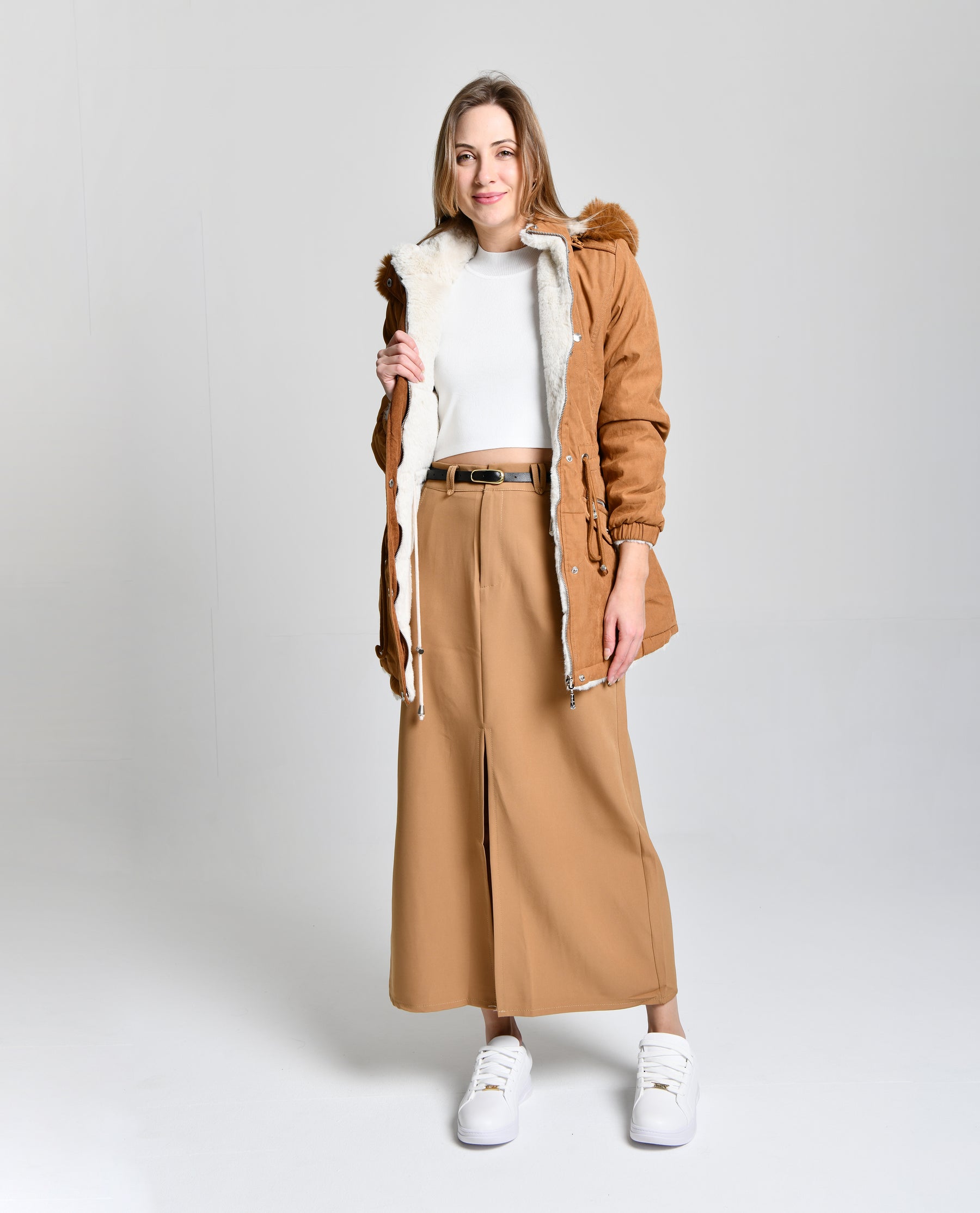 Jaqueta Parka Dupla Face 000710