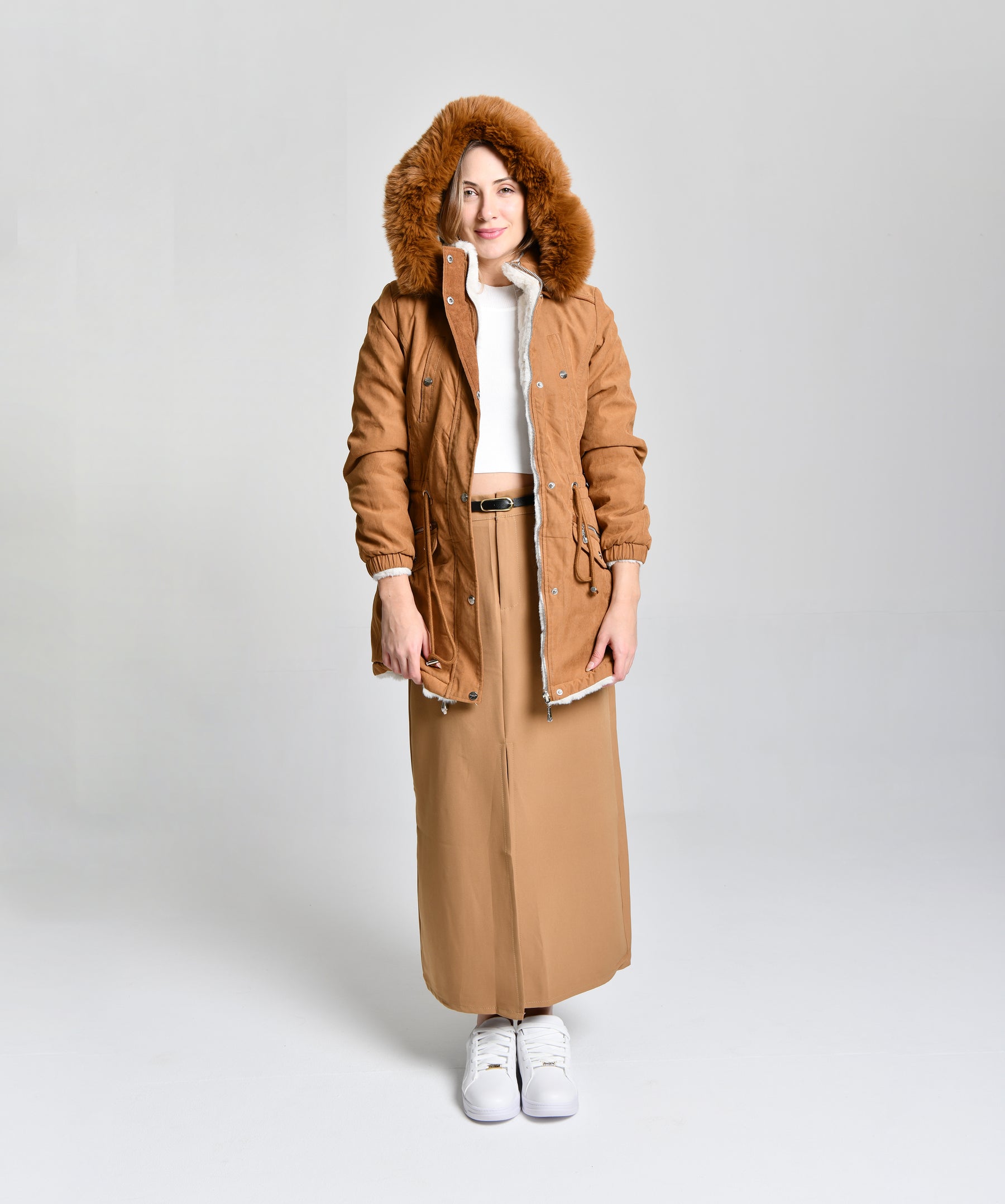 Jaqueta Parka Dupla Face 000710