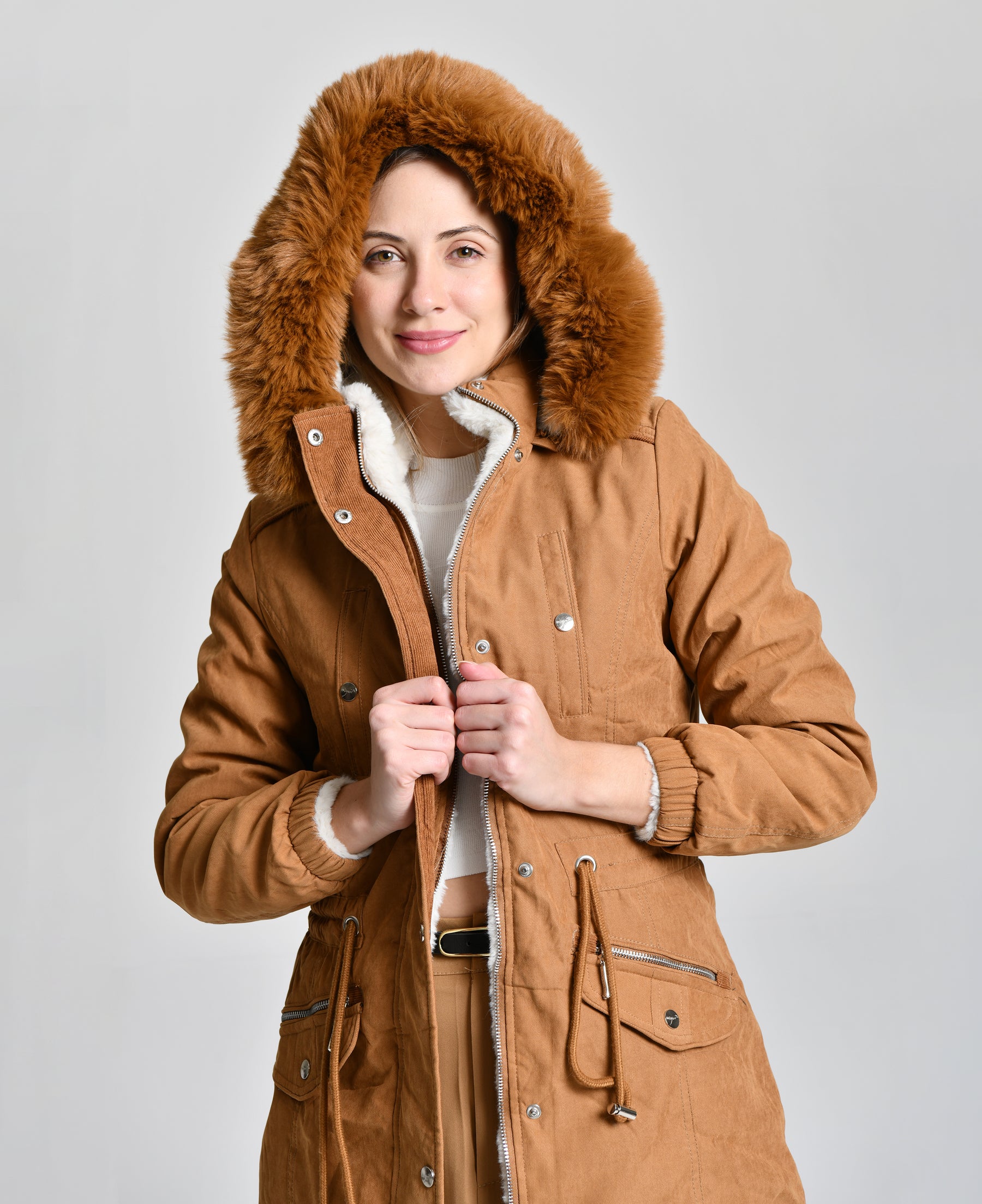 Jaqueta Parka Dupla Face 000710