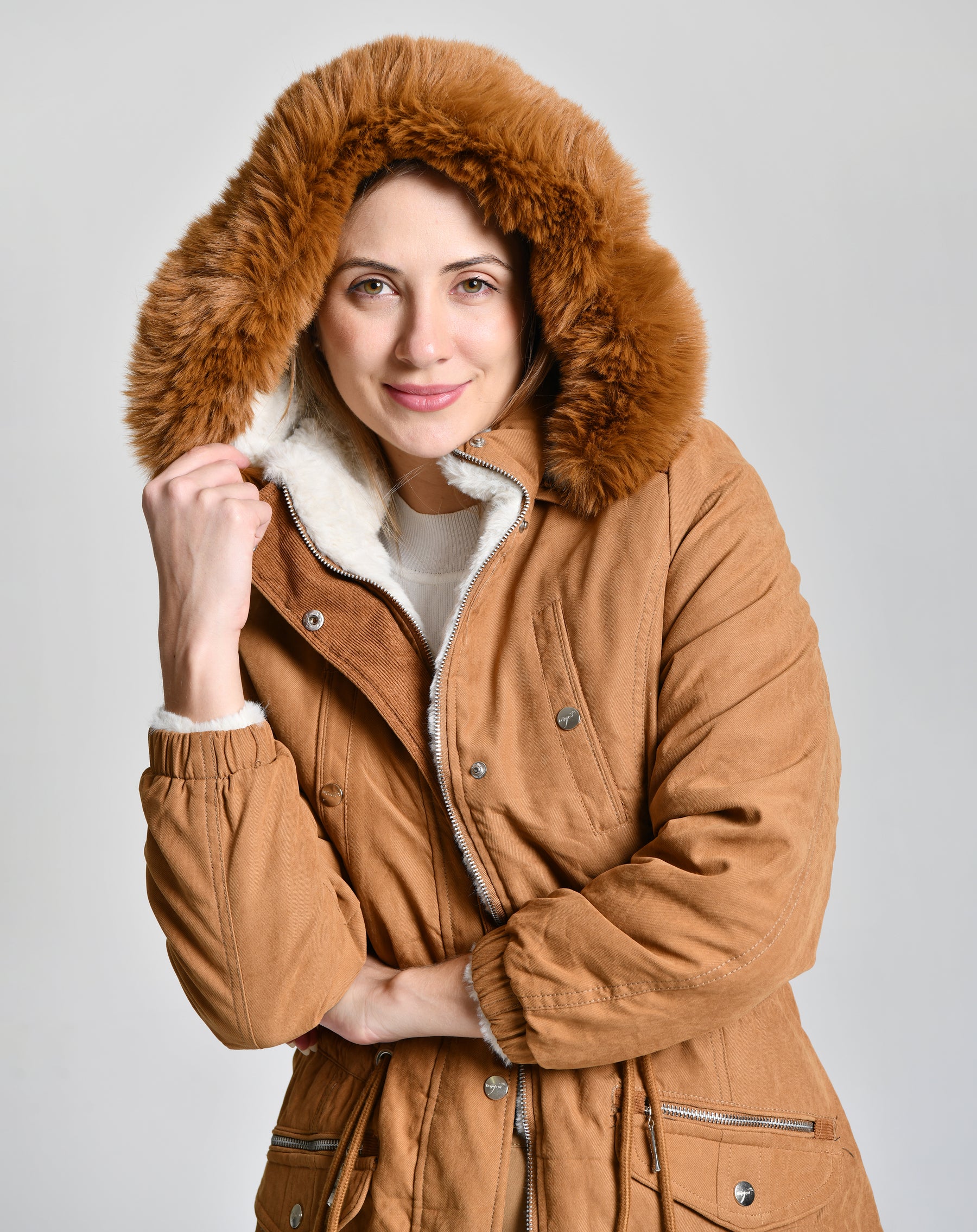 Jaqueta Parka Dupla Face 000710