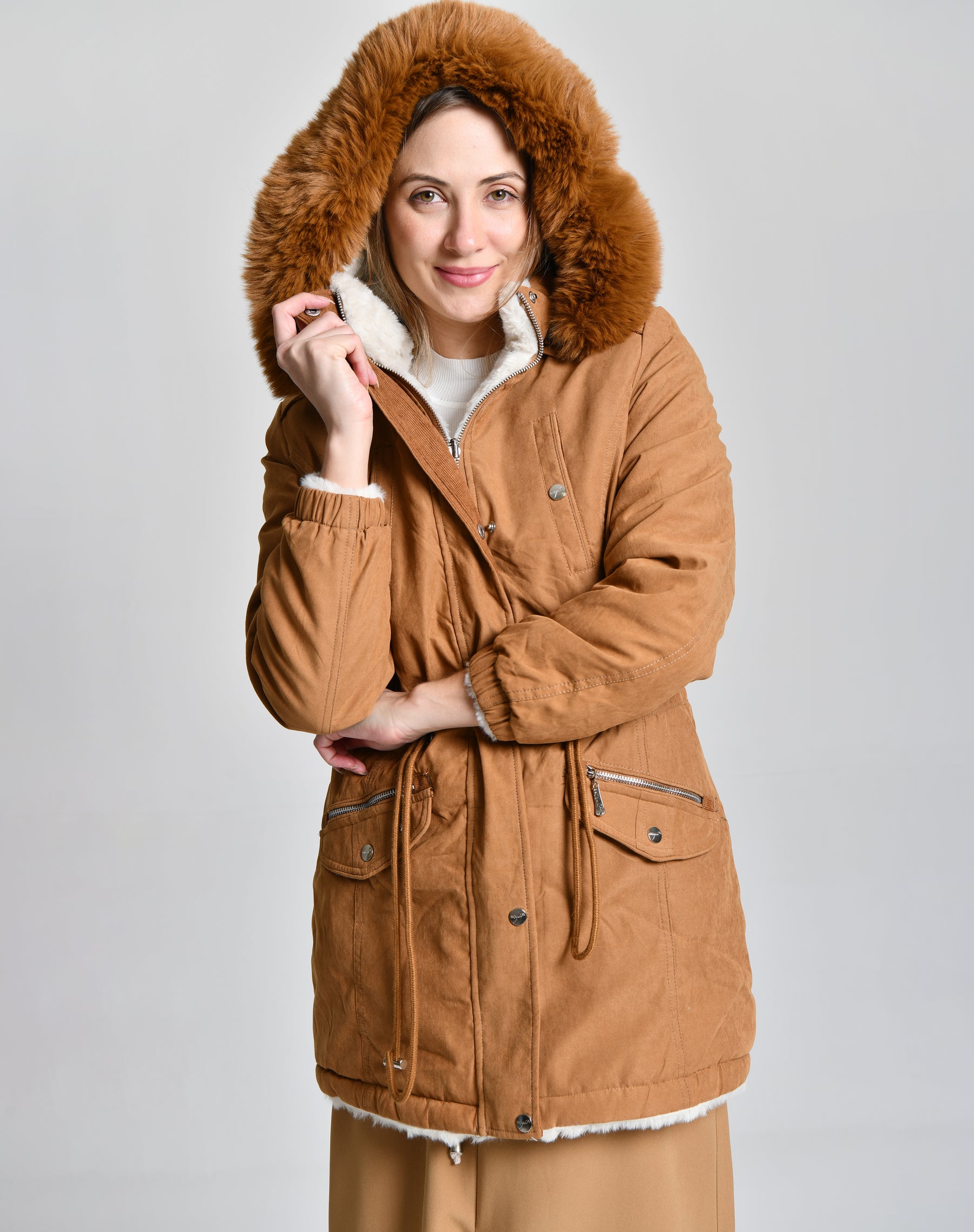Jaqueta Parka Dupla Face 000710