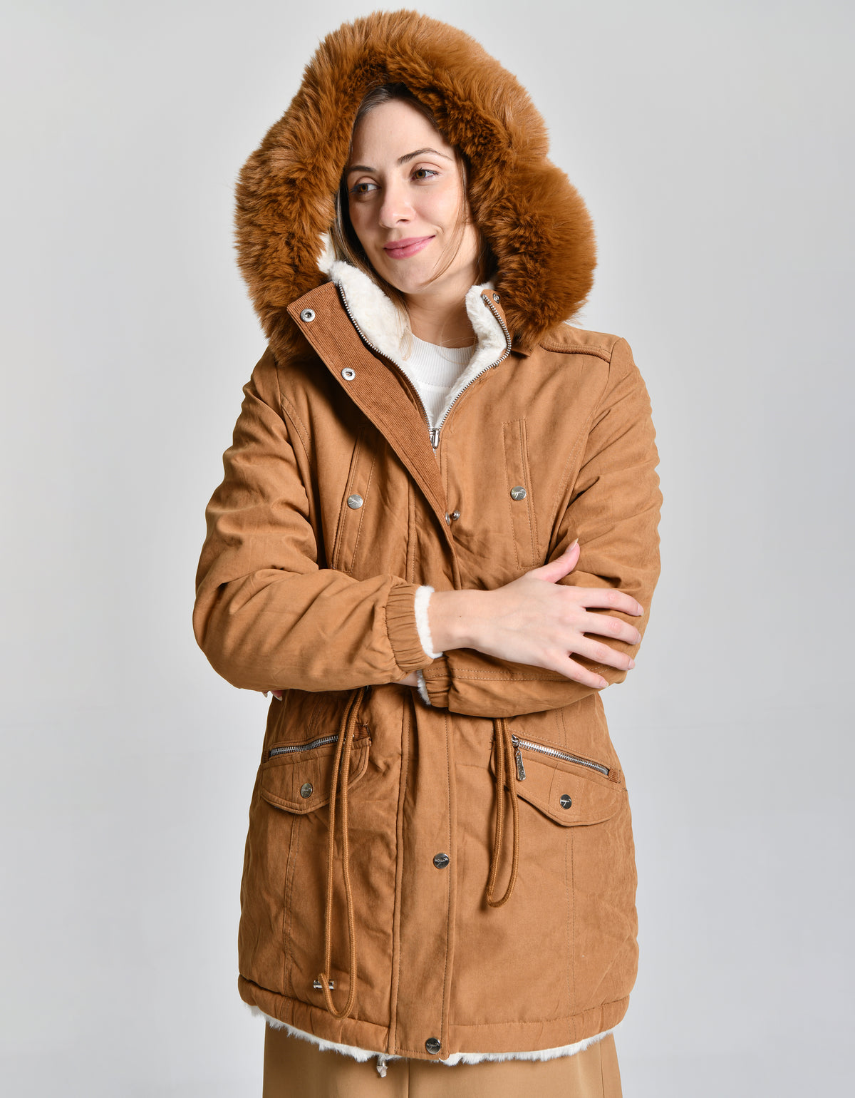 Jaqueta Parka Dupla Face 000710