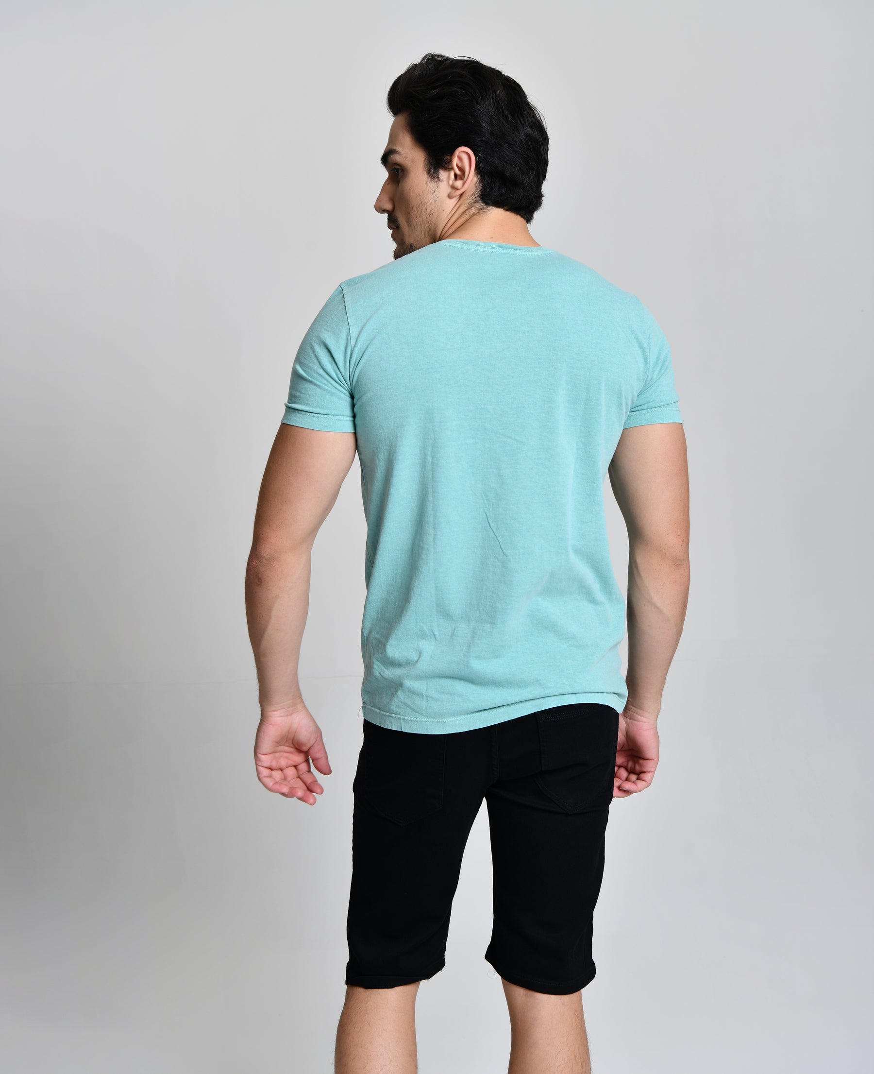 Camisa Básica Hill Verde Claro 100% Algodão cod 000523