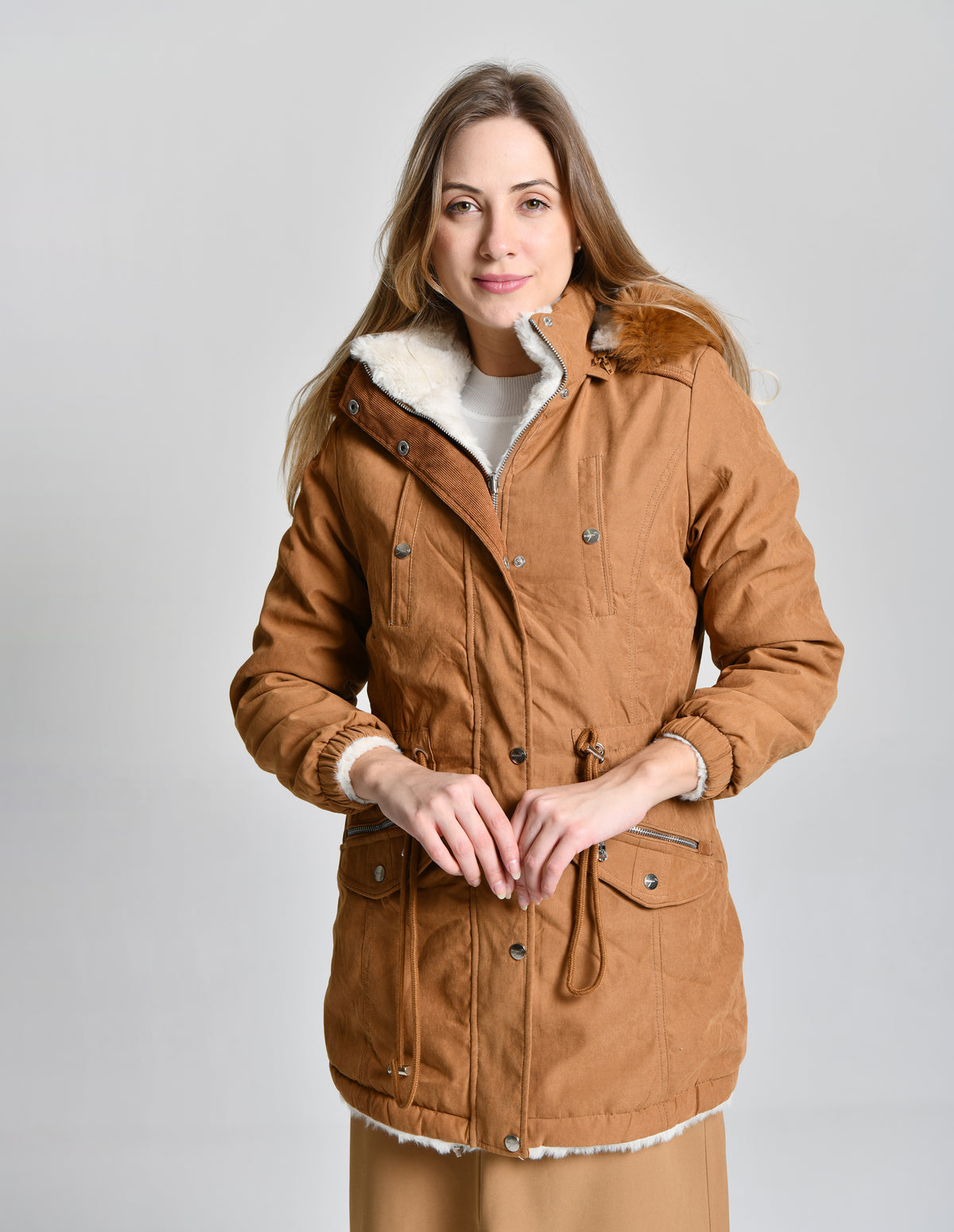 Jaqueta Parka Dupla Face 000710