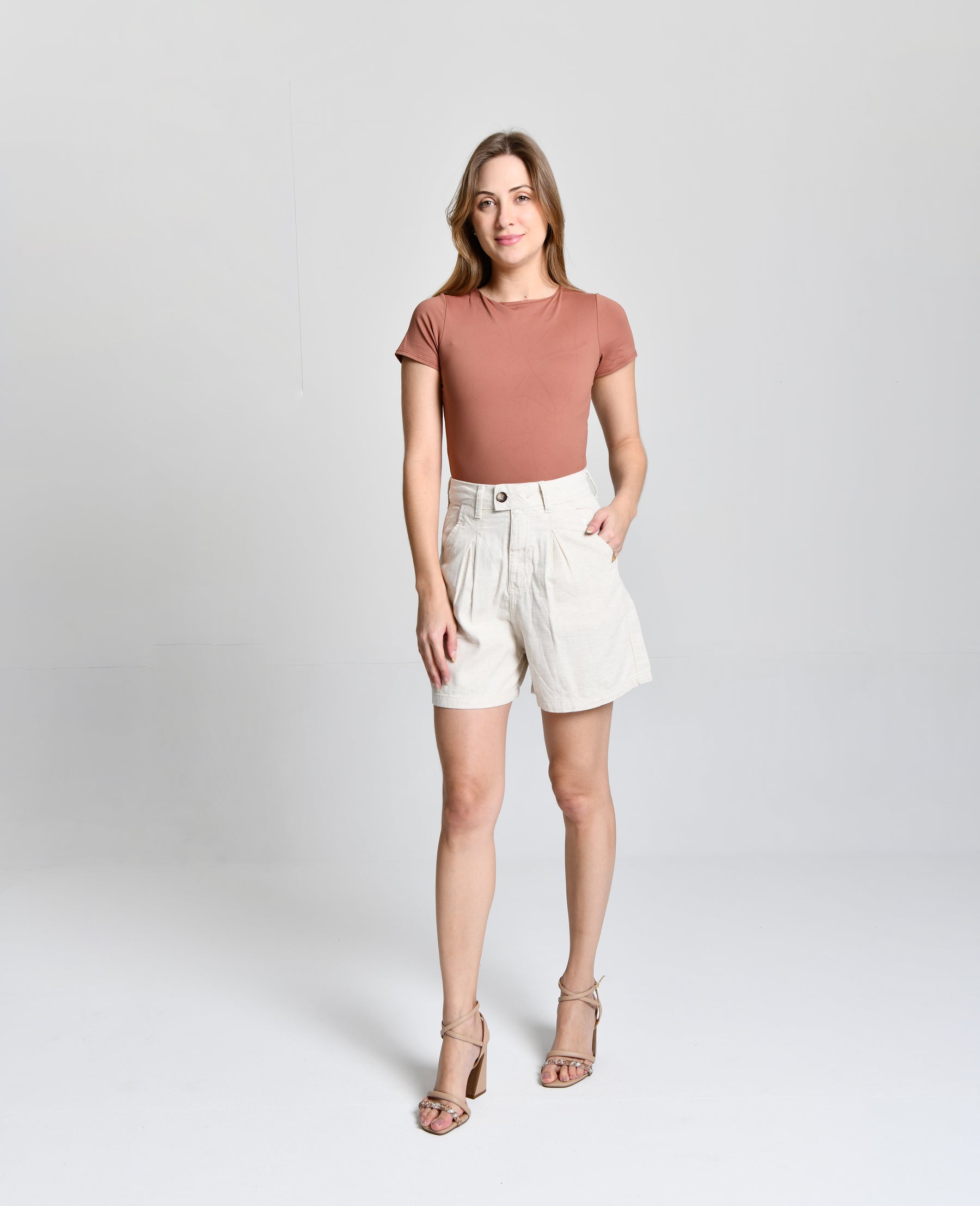 Short Alfaiataria Linho cod 000937