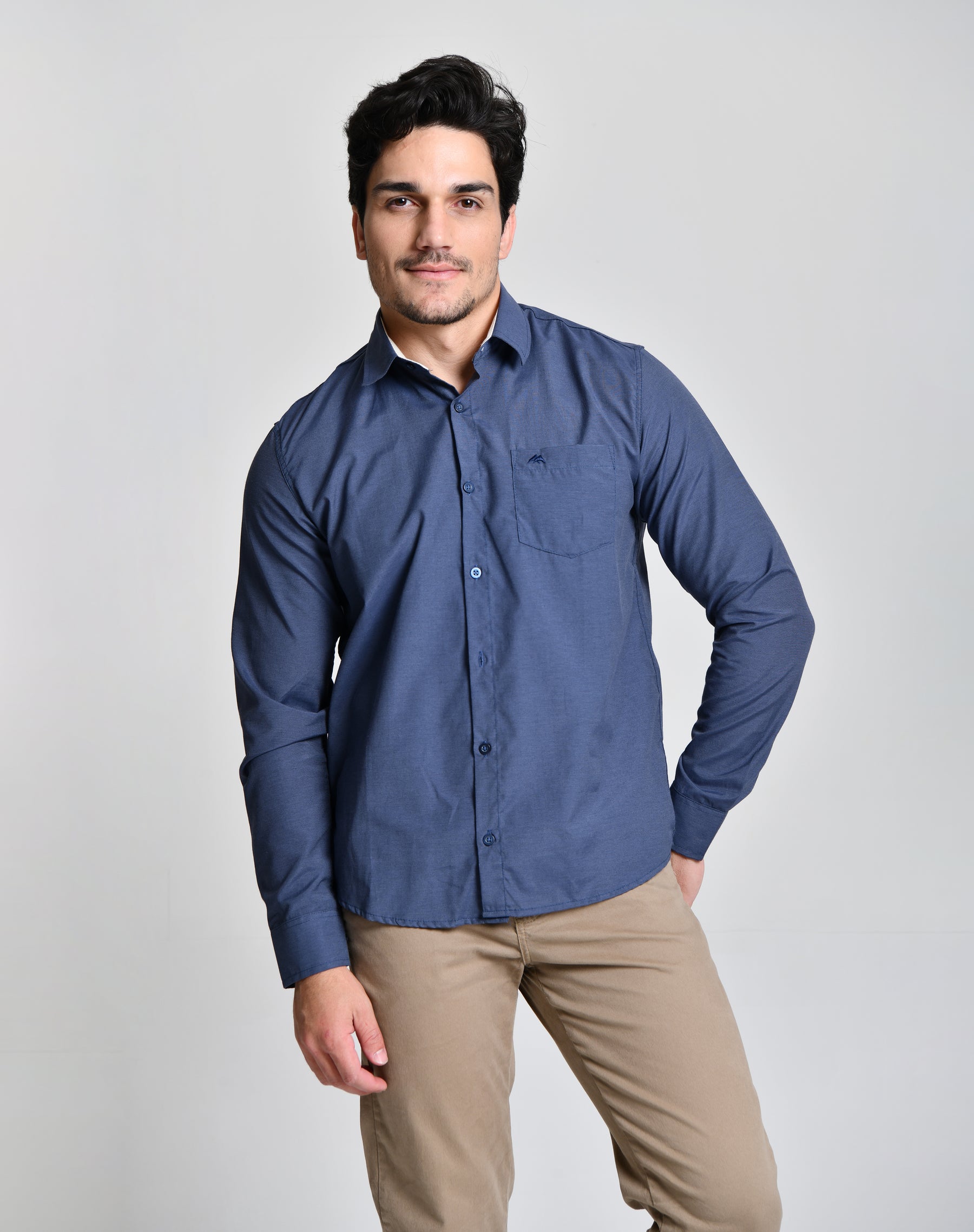 Camisa Social Blue HiLL cod 000568