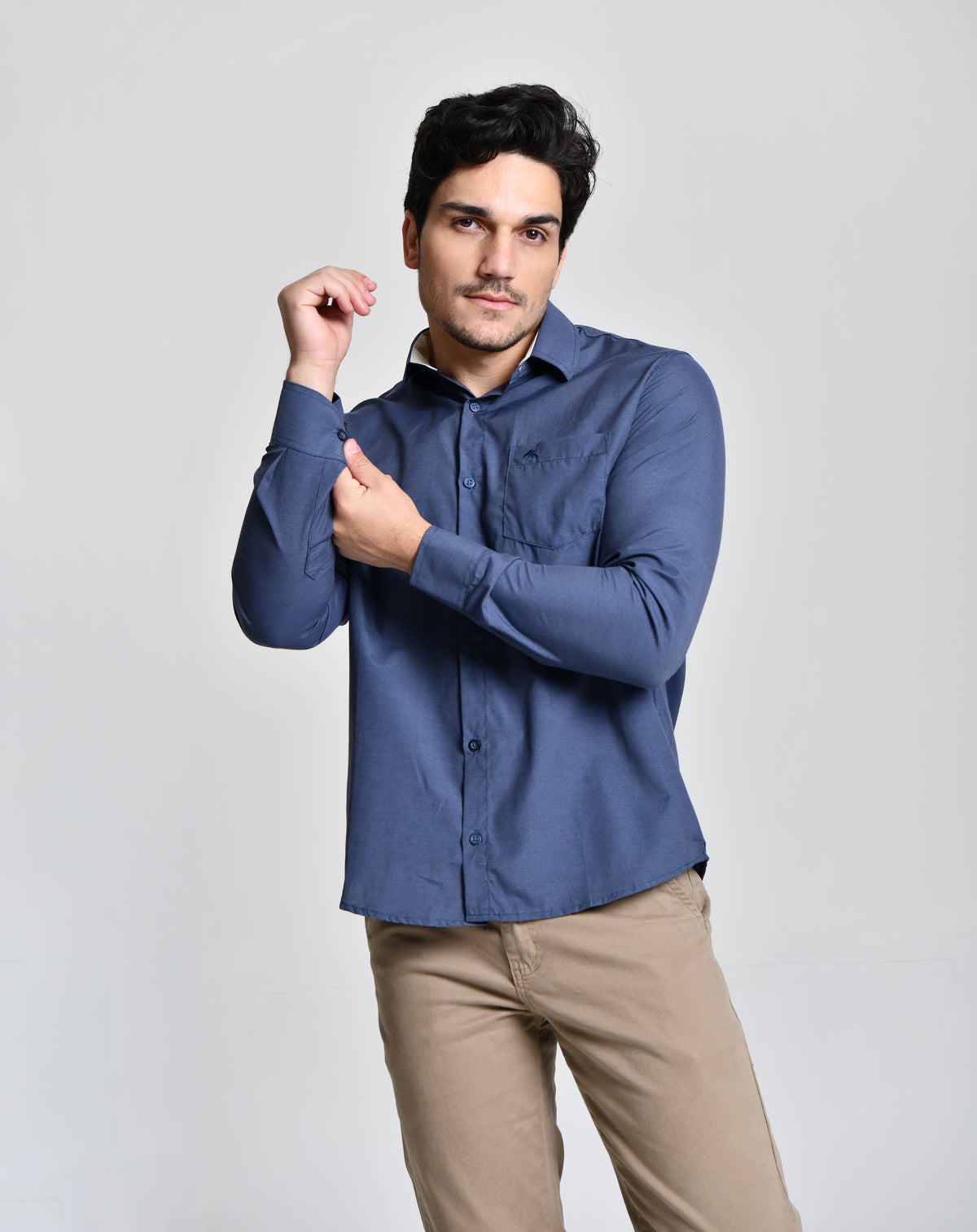 Camisa Social Blue HiLL cod 000568