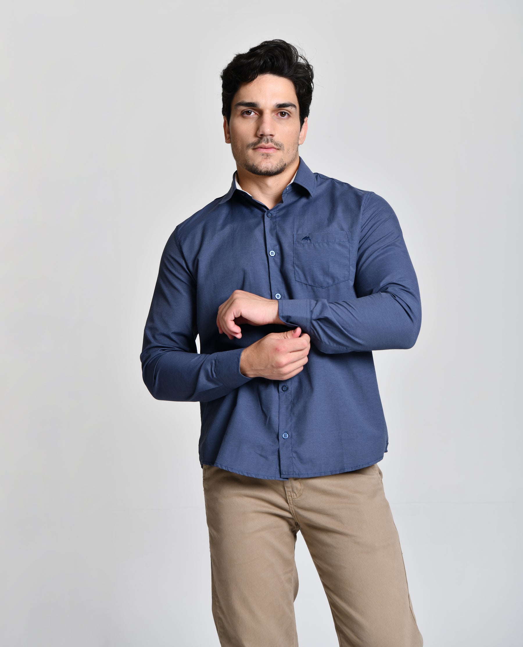Camisa Social Blue HiLL cod 000568