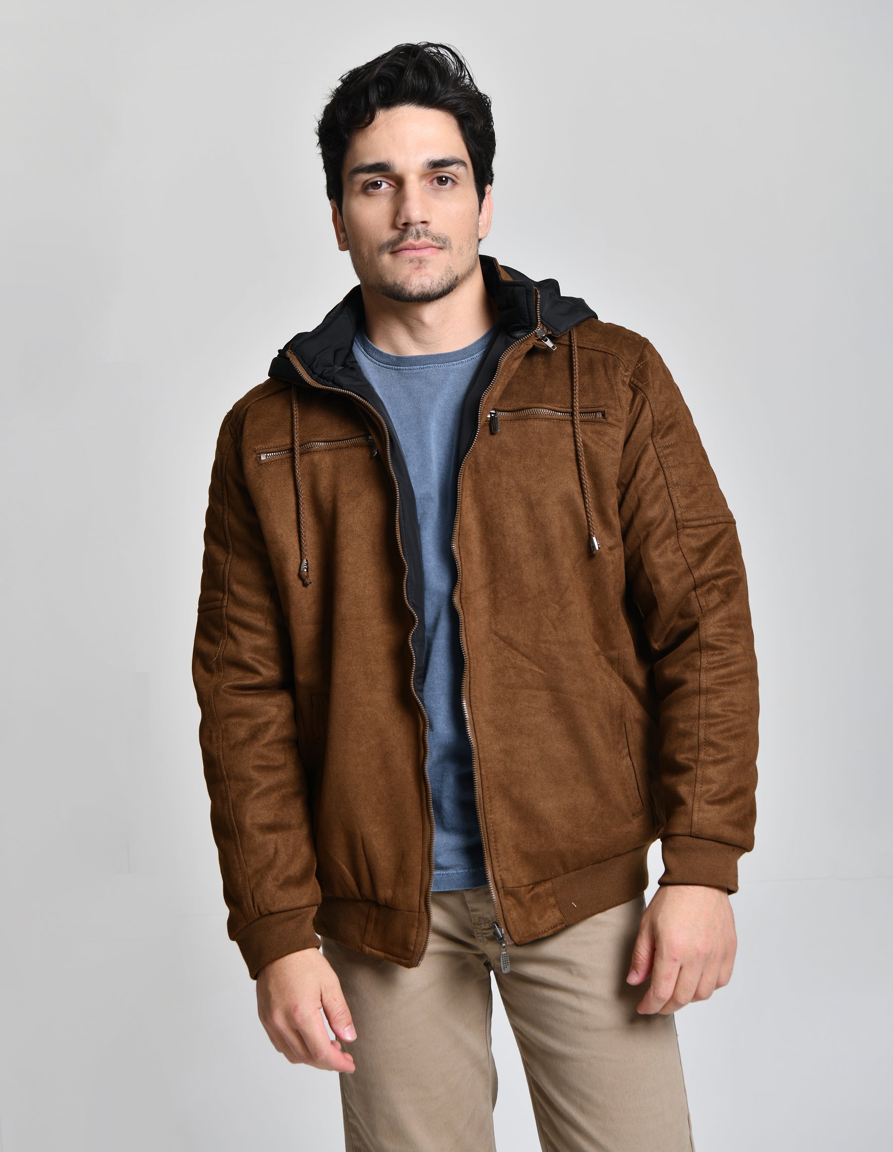 Jaqueta Forasteiro Marrom HiLL cod 000469
