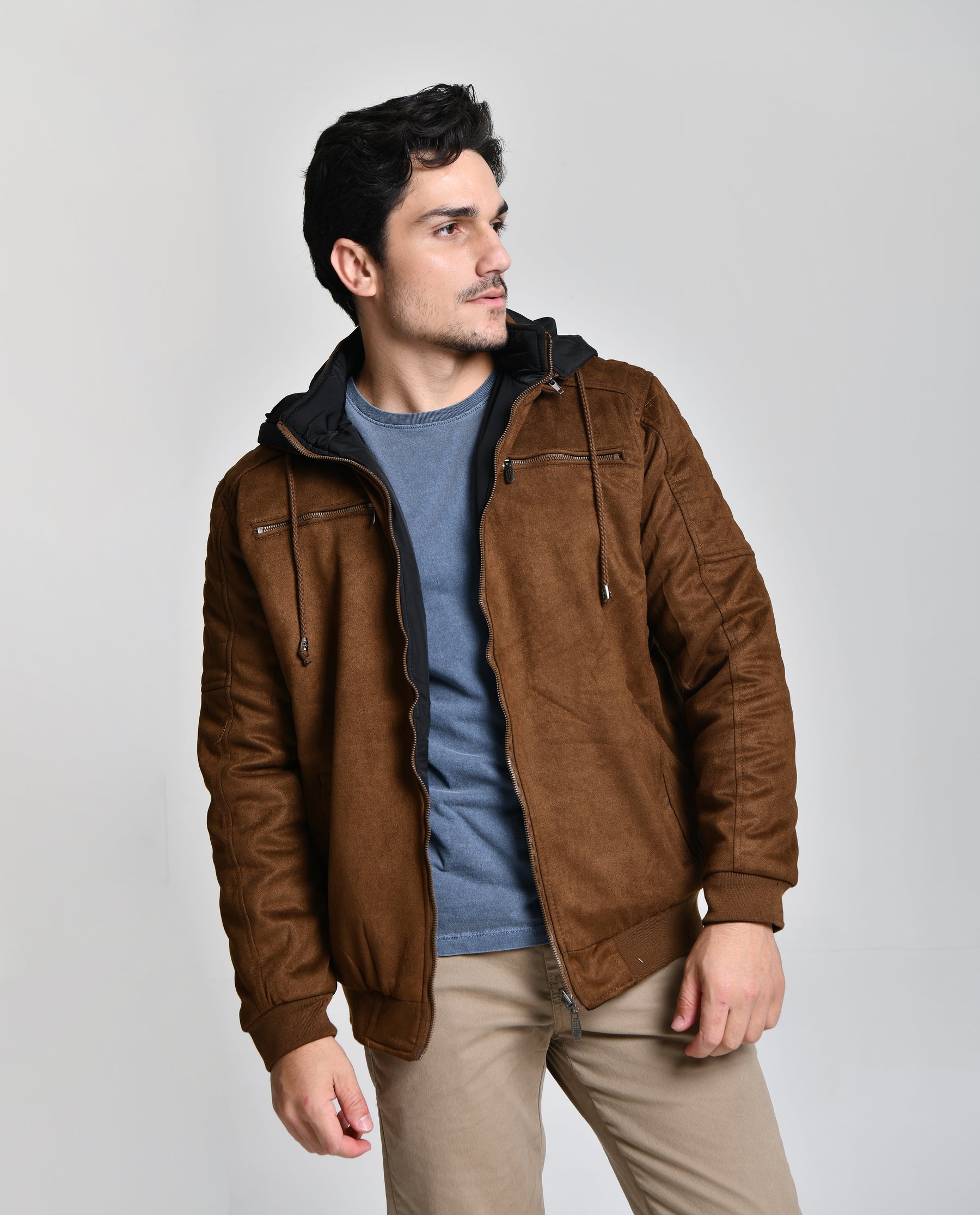 Jaqueta Forasteiro Marrom HiLL cod 000469