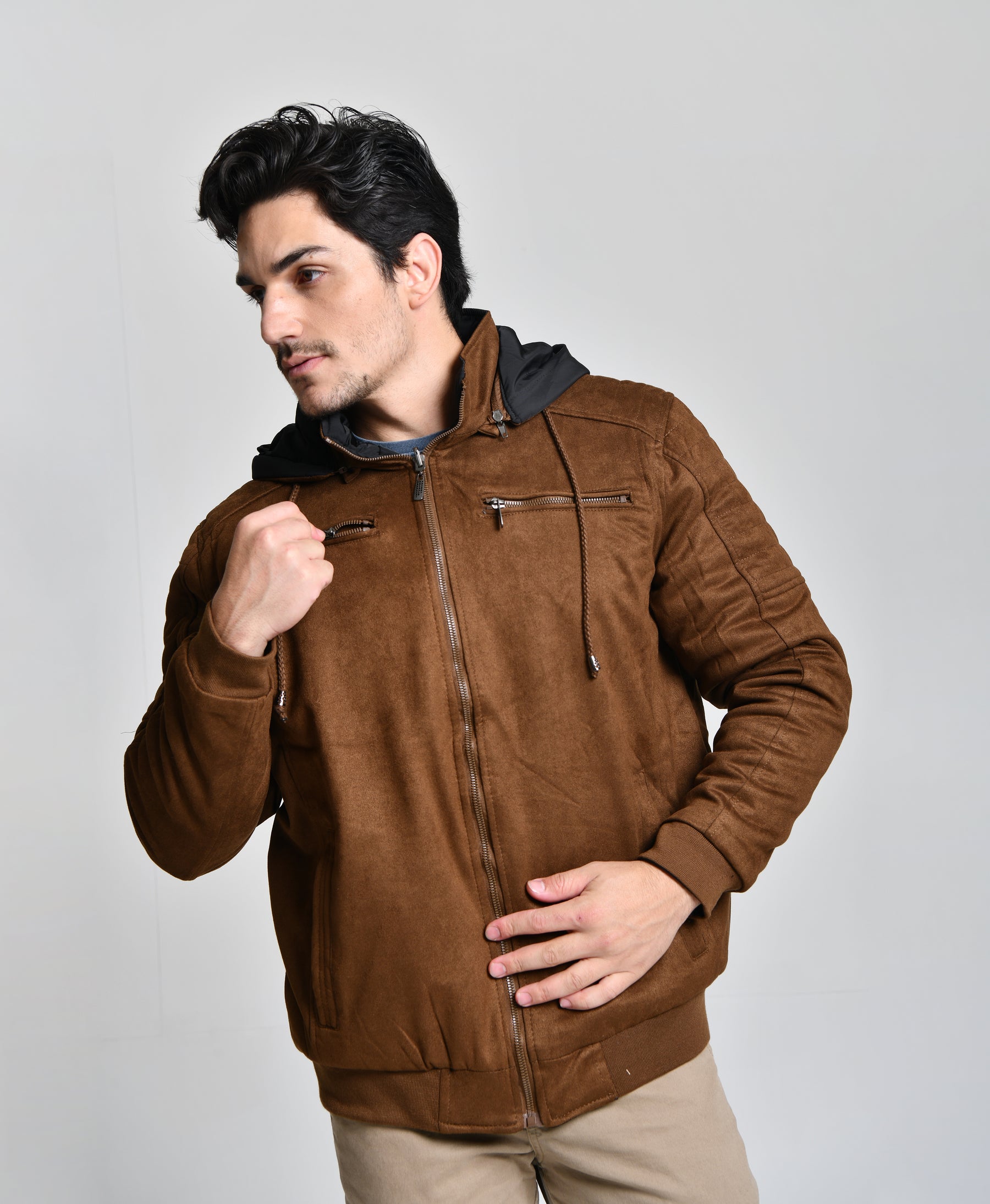 Jaqueta Forasteiro Marrom HiLL cod 000469