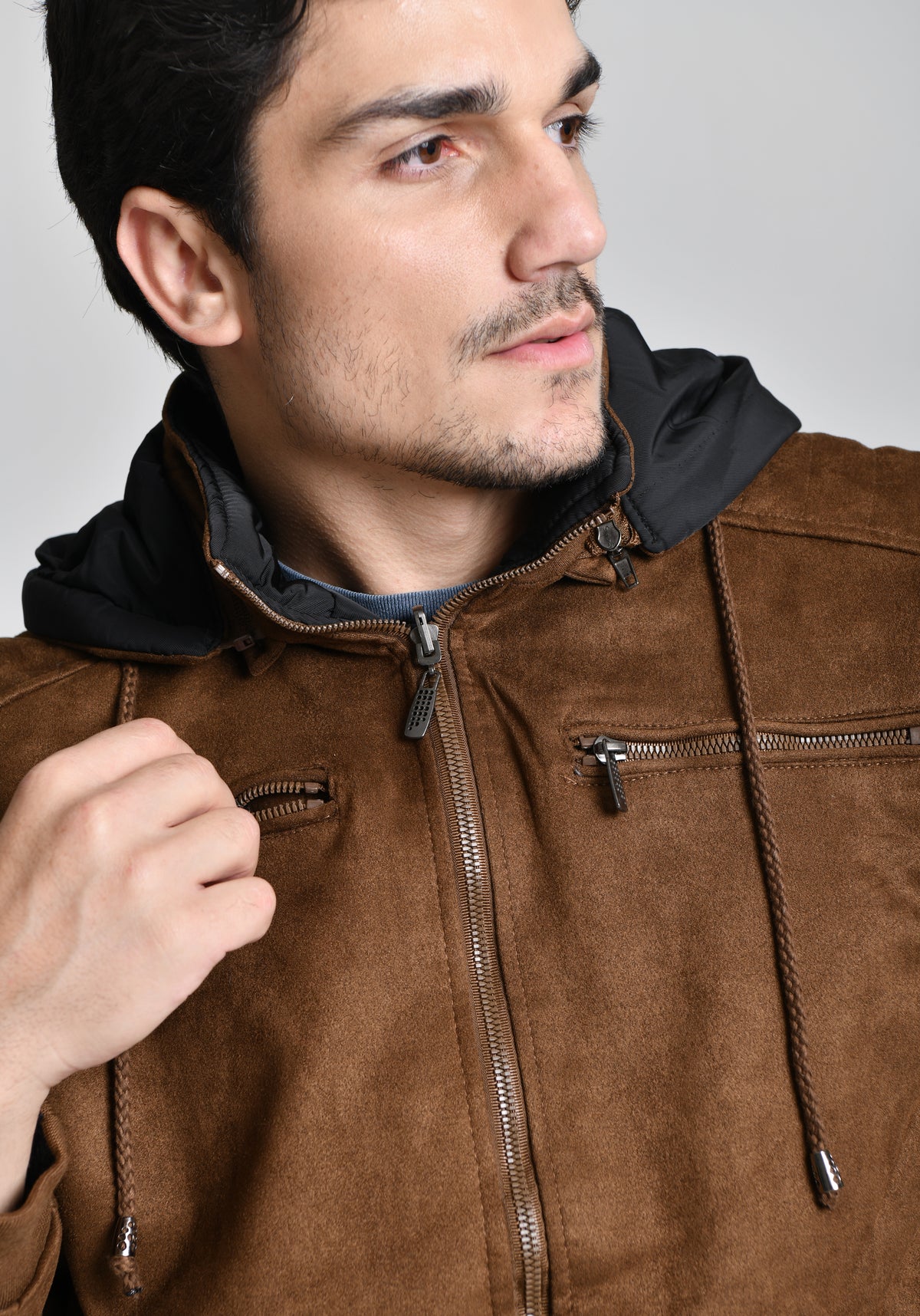 Jaqueta Forasteiro Marrom  HiLL cod 000469