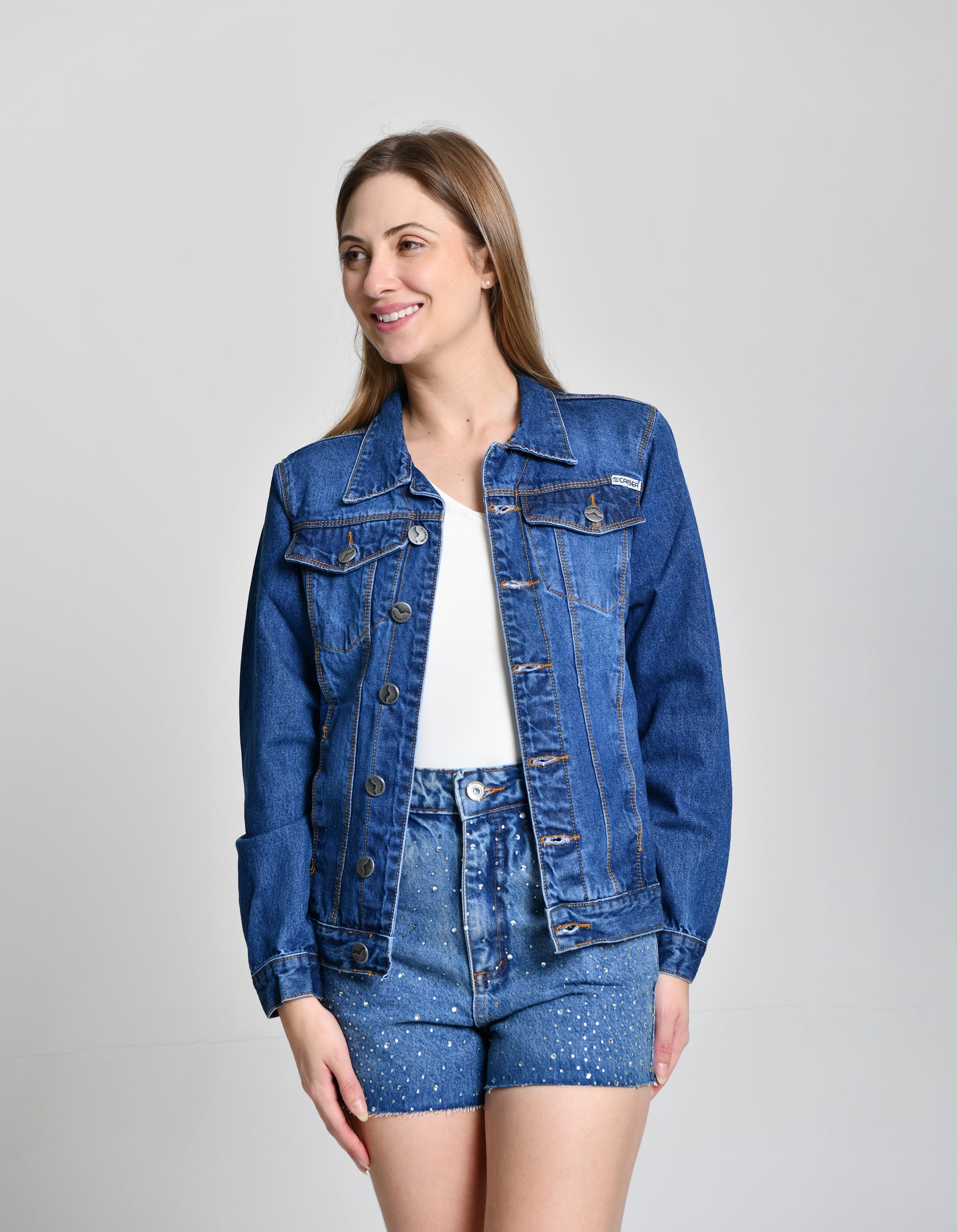 Jaqueta Jeans Basic HiLL cod 000300