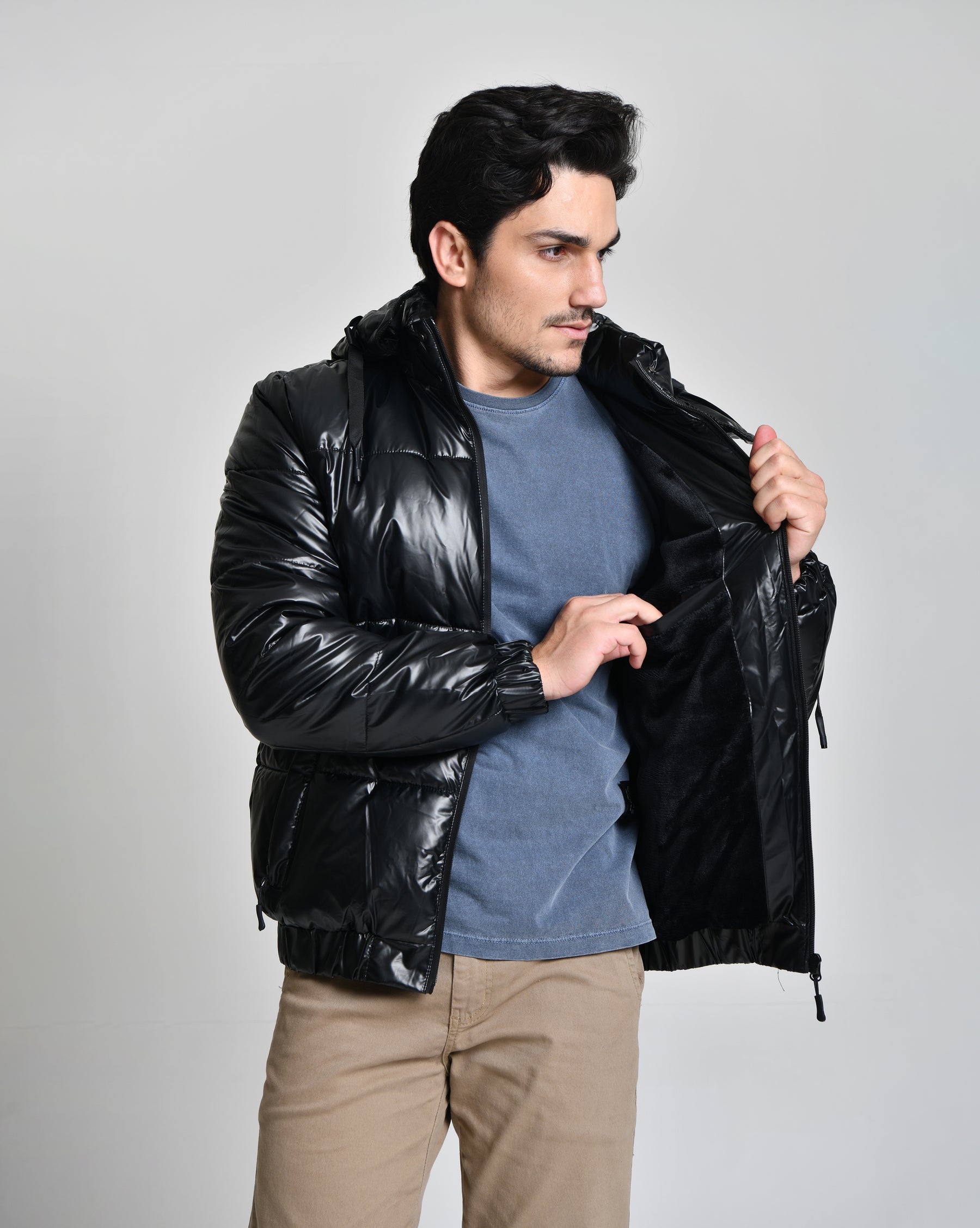 Jaqueta Espelhada Black HiLL cod 000452