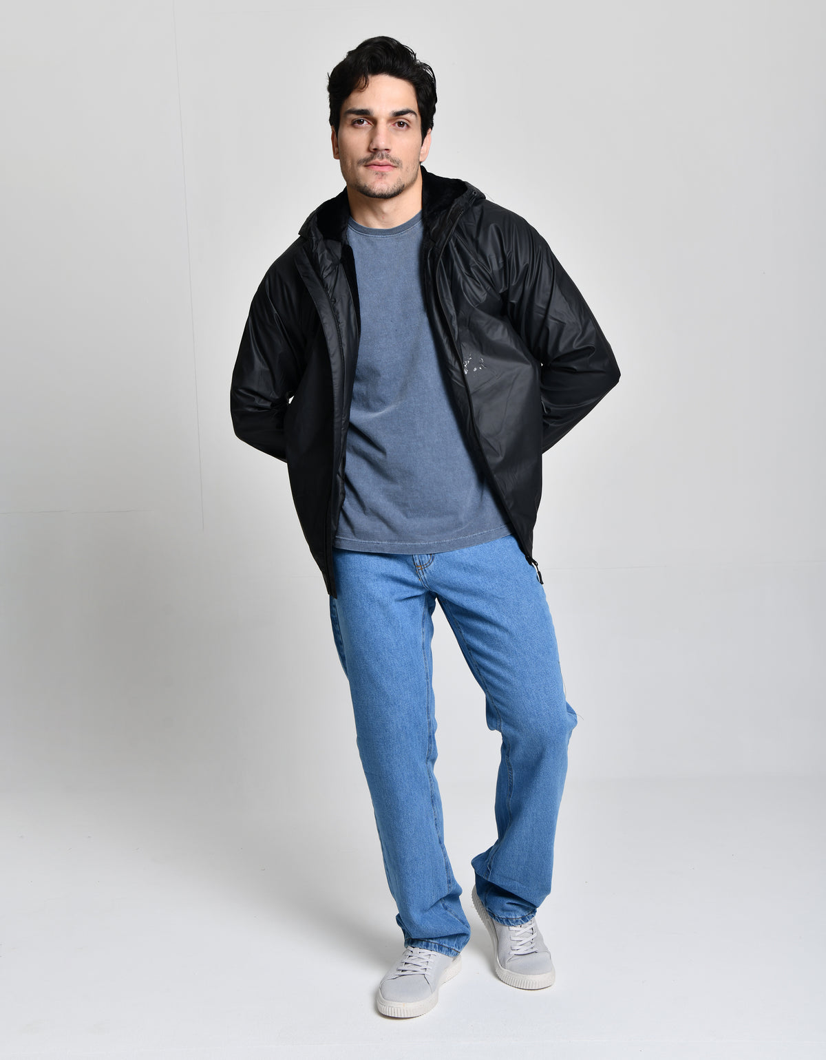 Jaqueta Corta Vento Aveludada cod 000432