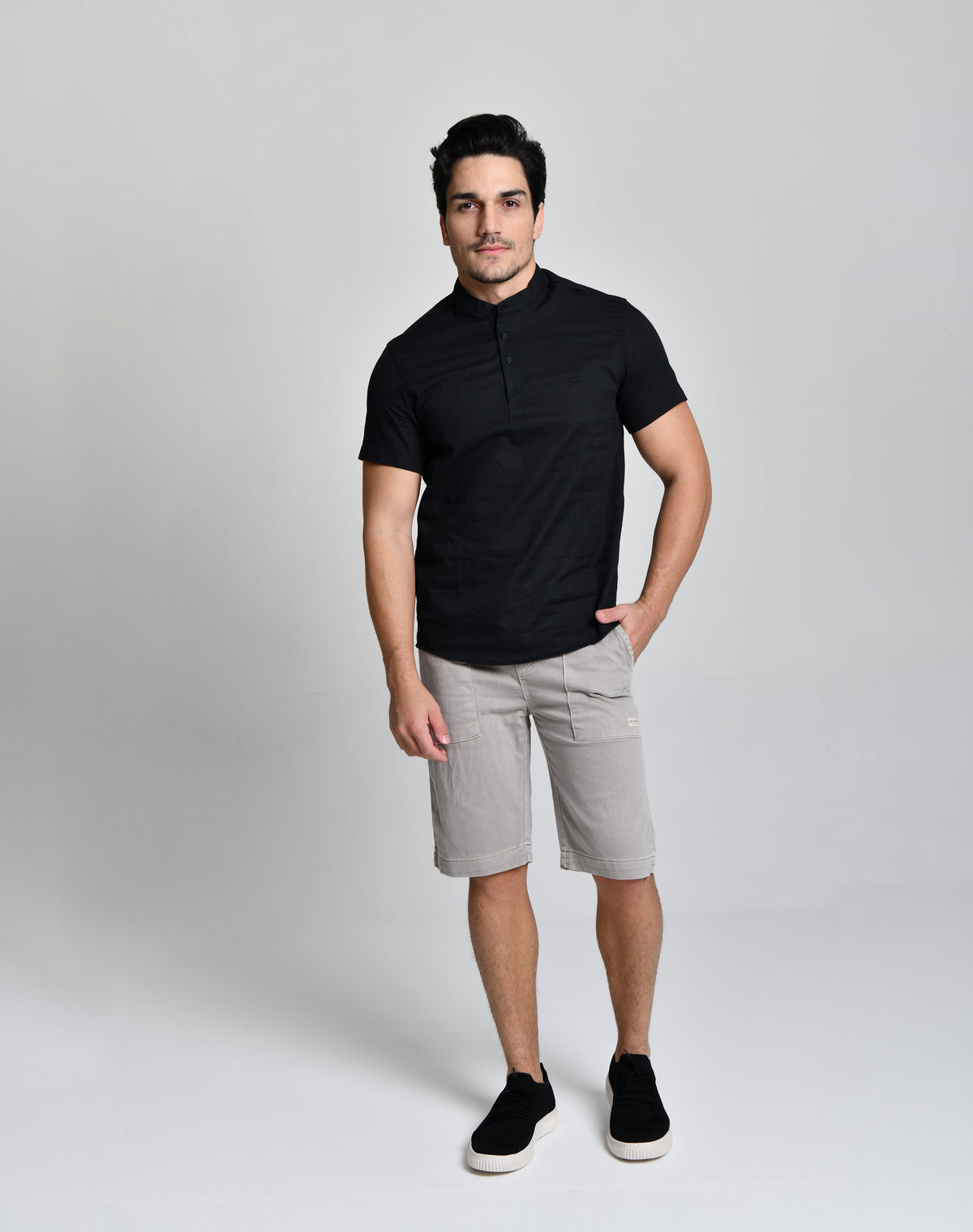 Camisa Gola Padre Manga Curta cod 000535