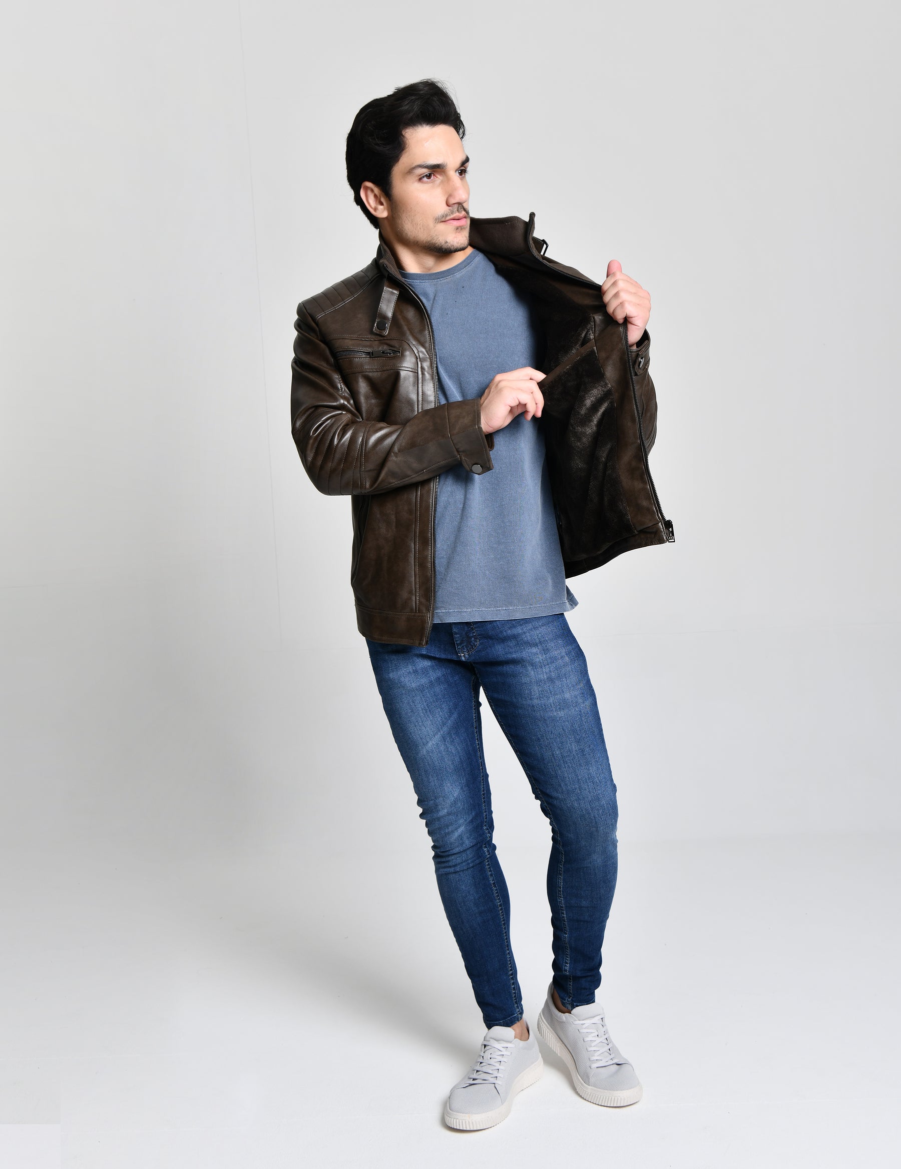 Jaqueta Brown Ultra Luxo HiLL 393