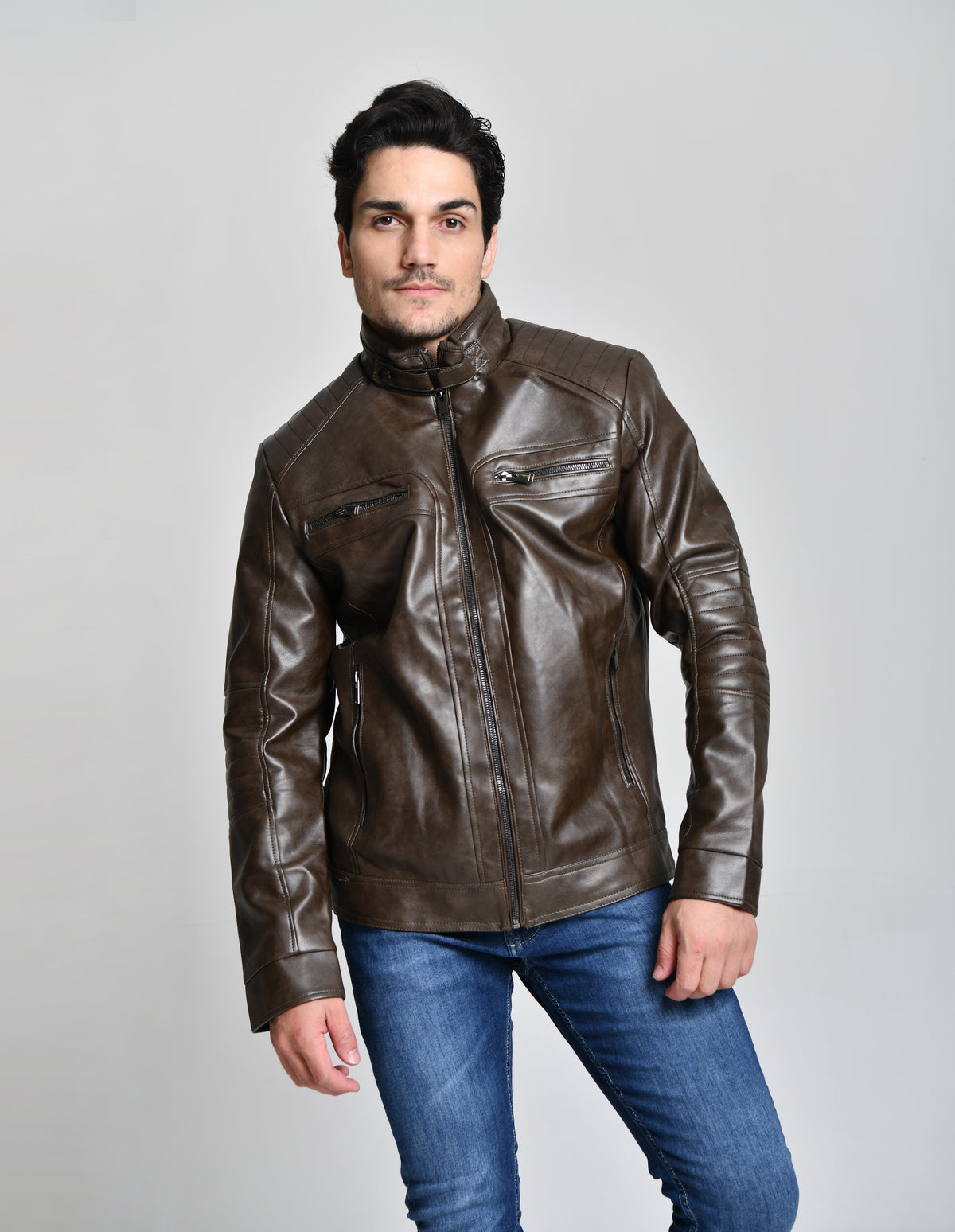 Jaqueta Brown Ultra Luxo HiLL 393